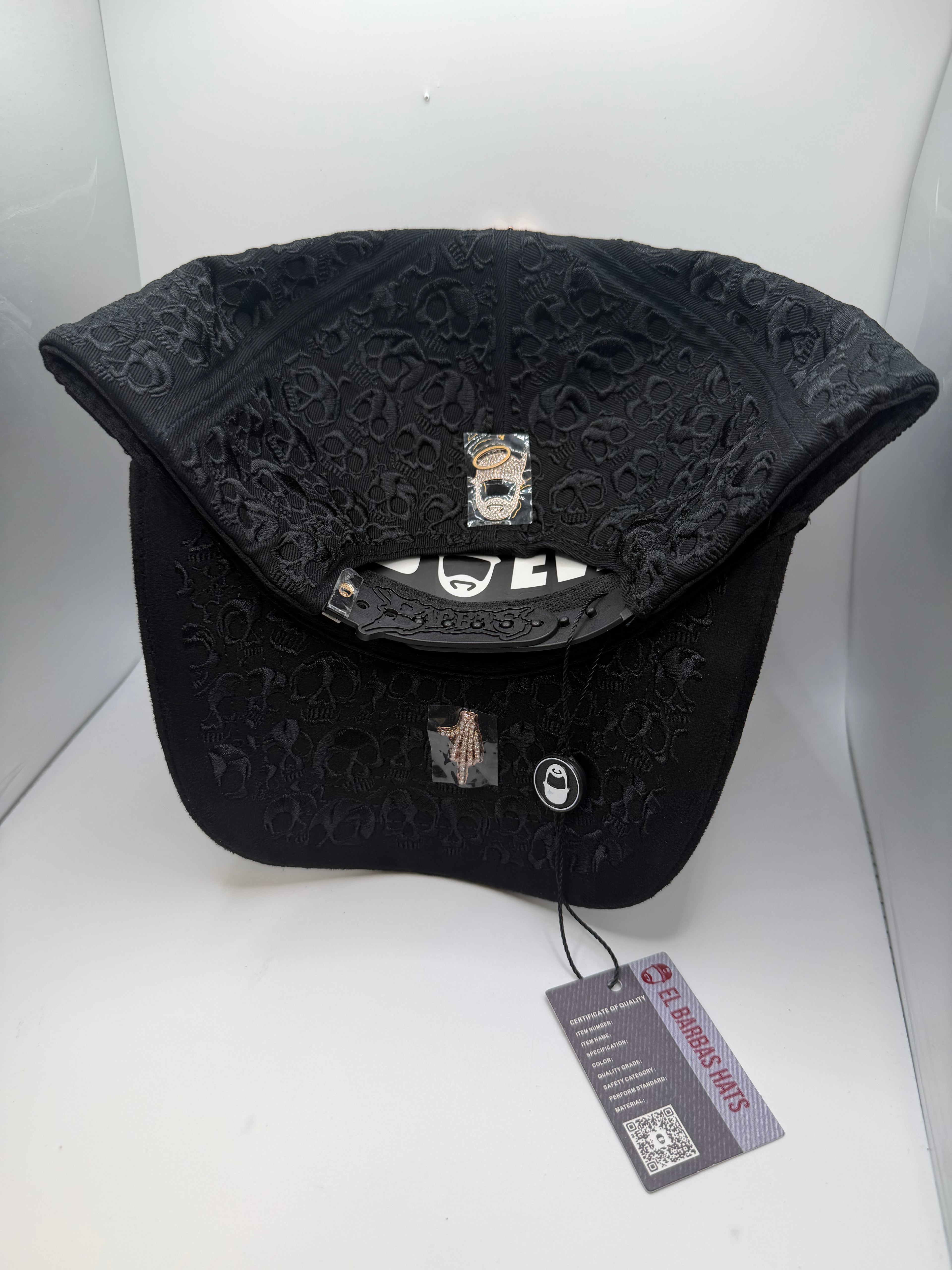 Barbas Hats "BBB Hand Skull" - HAT ONLY