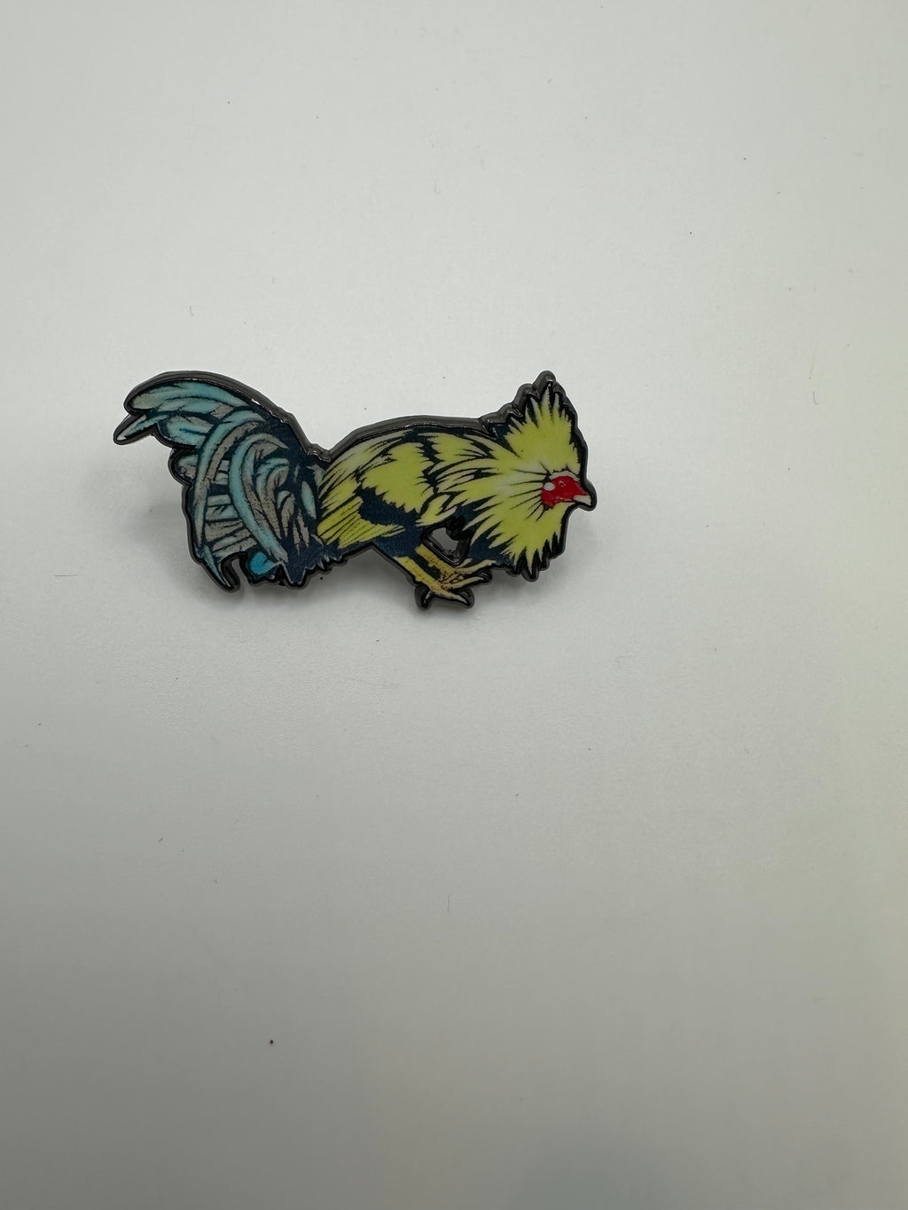 Fighting Rooster Hat Pin