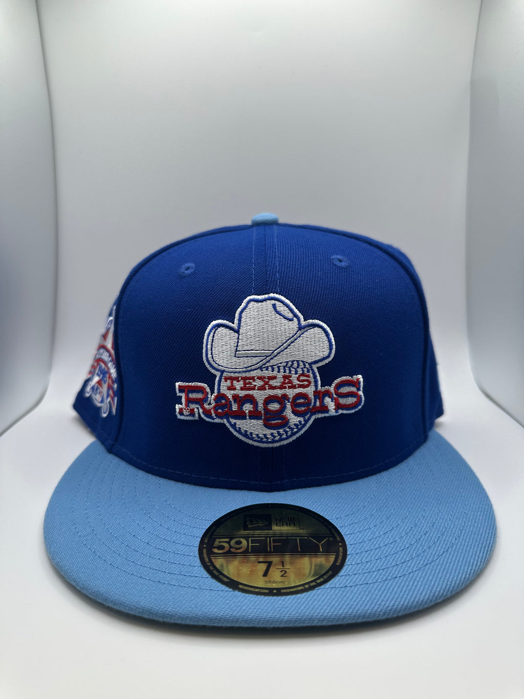 Texas Rangers New Era 59Fifty Fitted Hat - Size 7 1/2