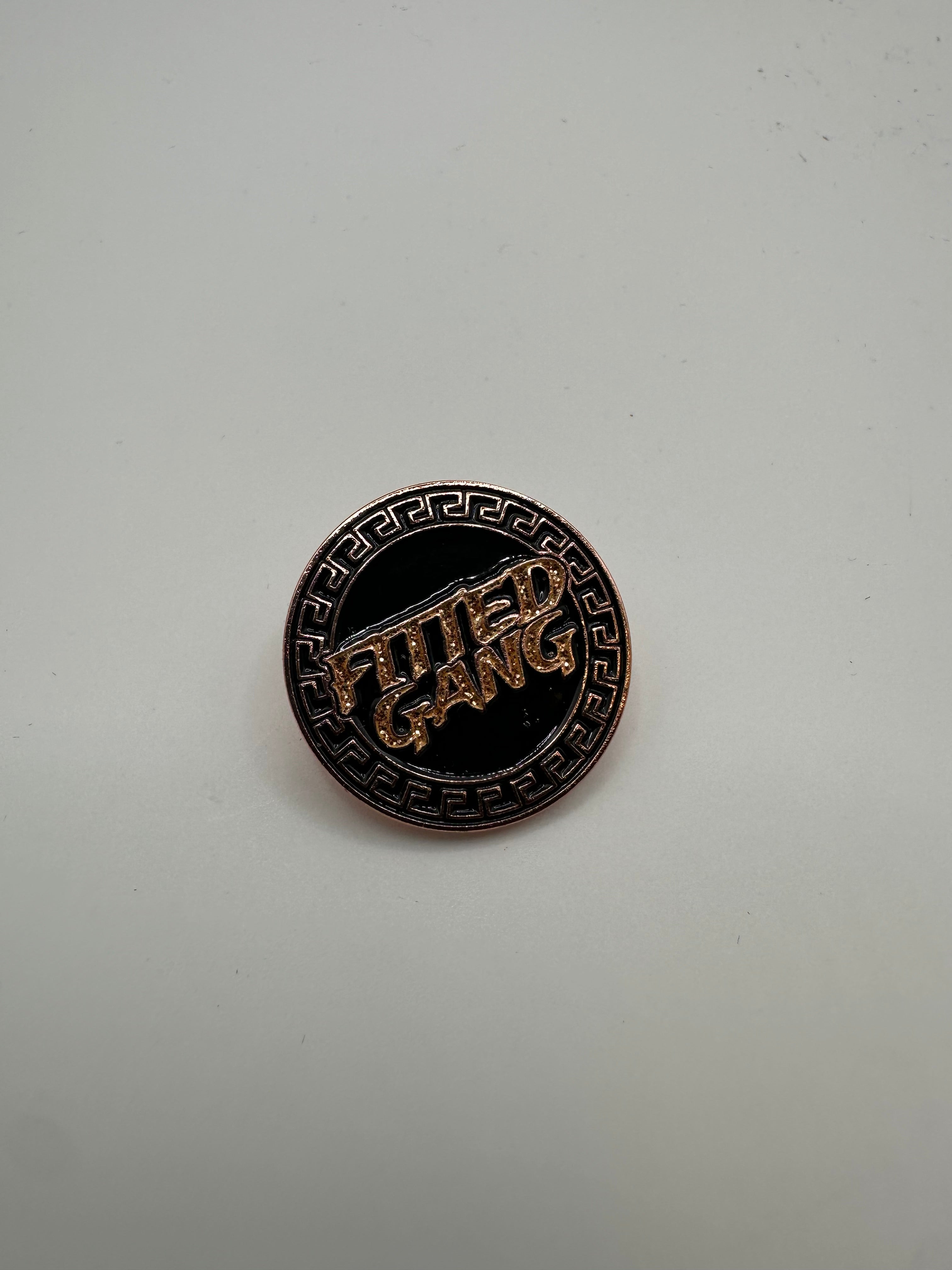 Fitted Gang Black/Copper Hat Pin