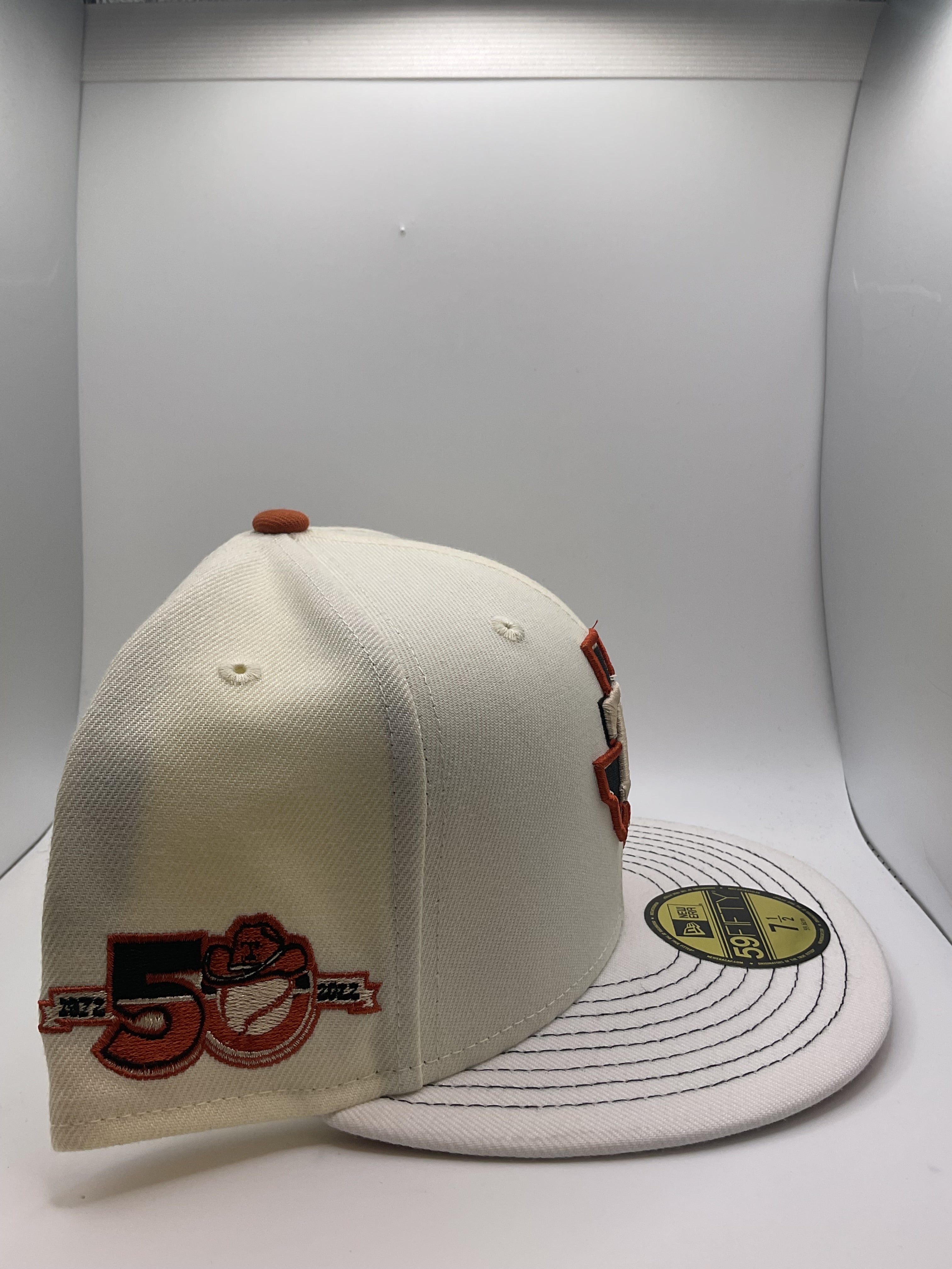 Texas Rangers New Era 59Fifty Fitted Hat - Size 7 1/2