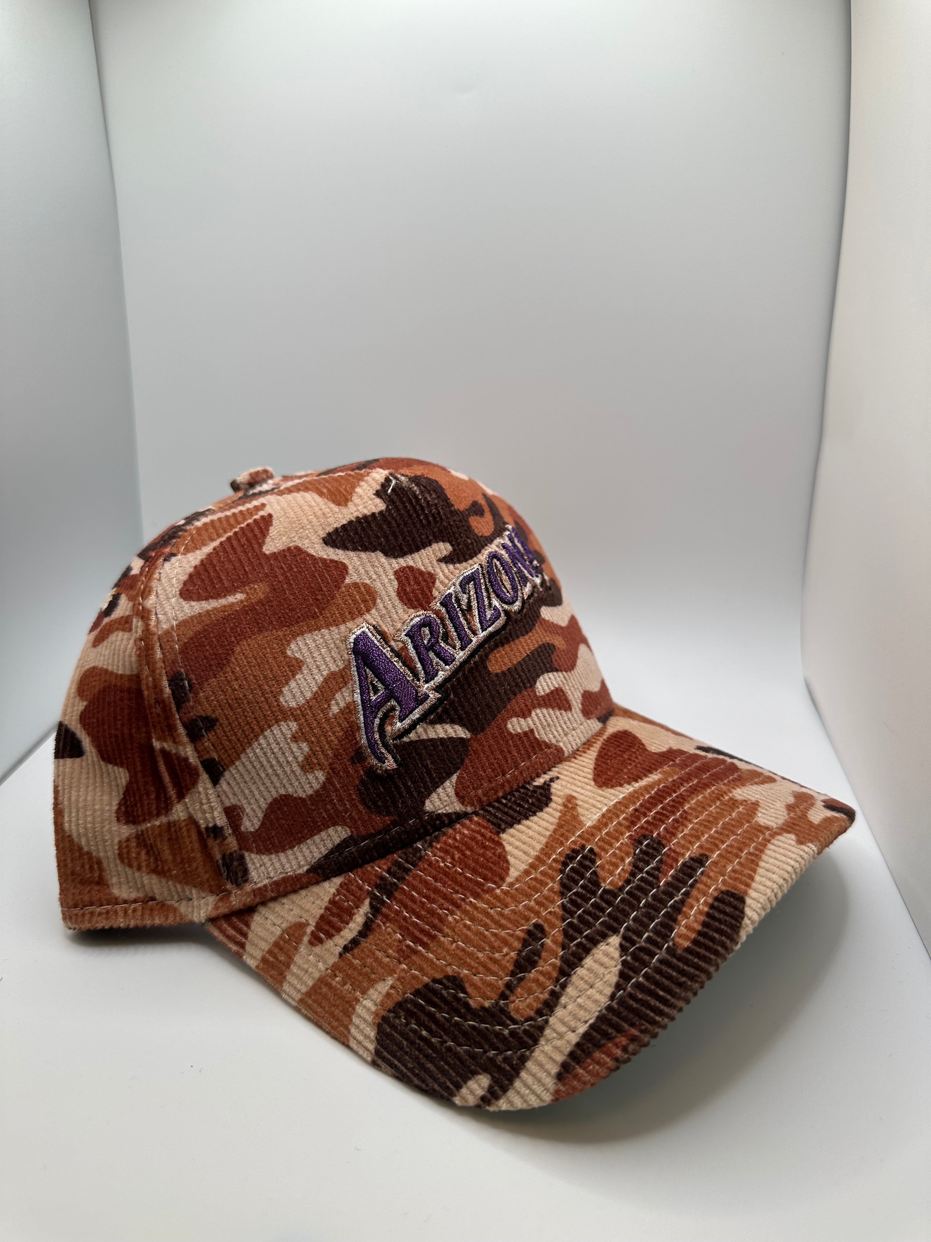 Arizona Diamondbacks "Camo" Corduroy New Era 9Forty A-Frame Snapback Hat