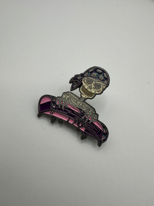 @724heatcheck "Pirate Chest" Pink/Purple/White Hat Pin