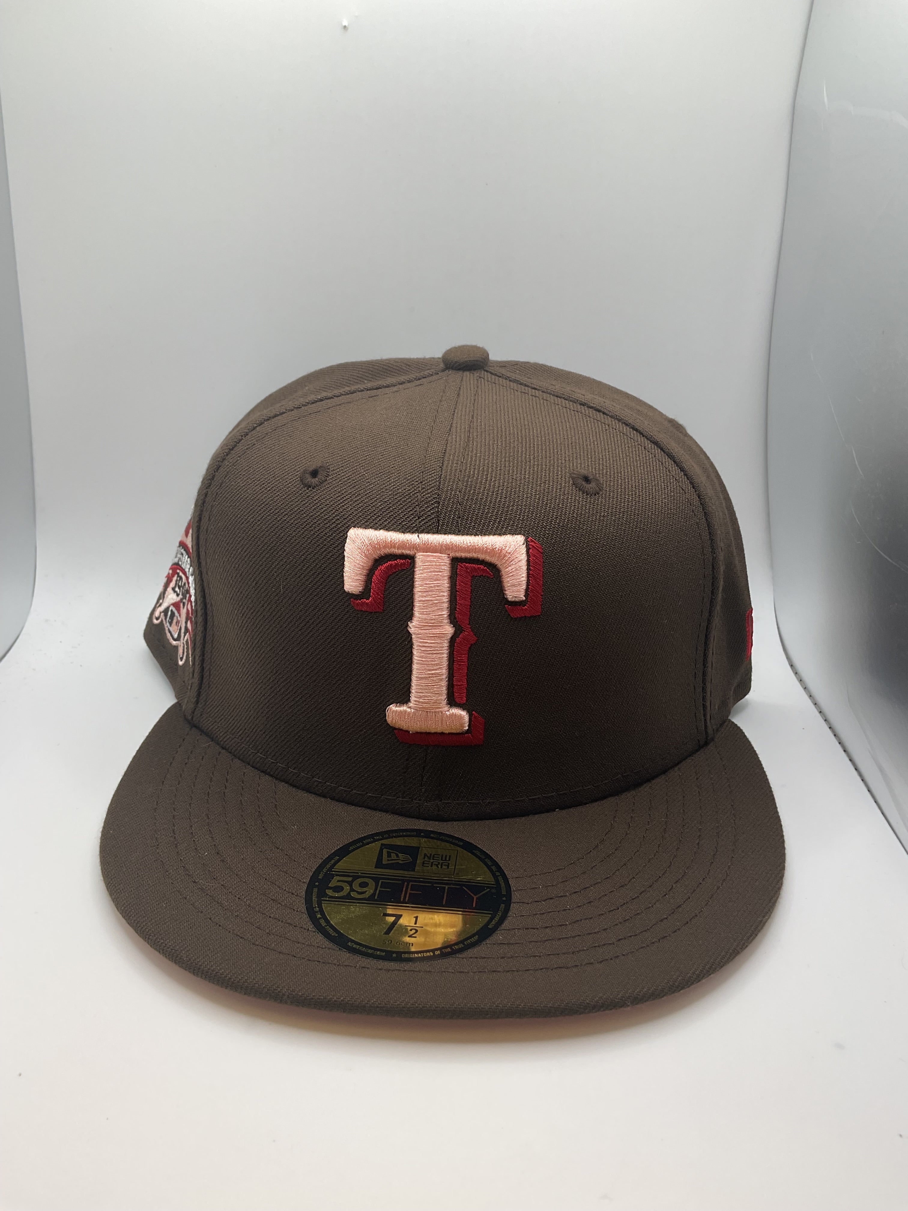 Texas Rangers New Era 59Fifty Fitted Hat - Size 7 1/2