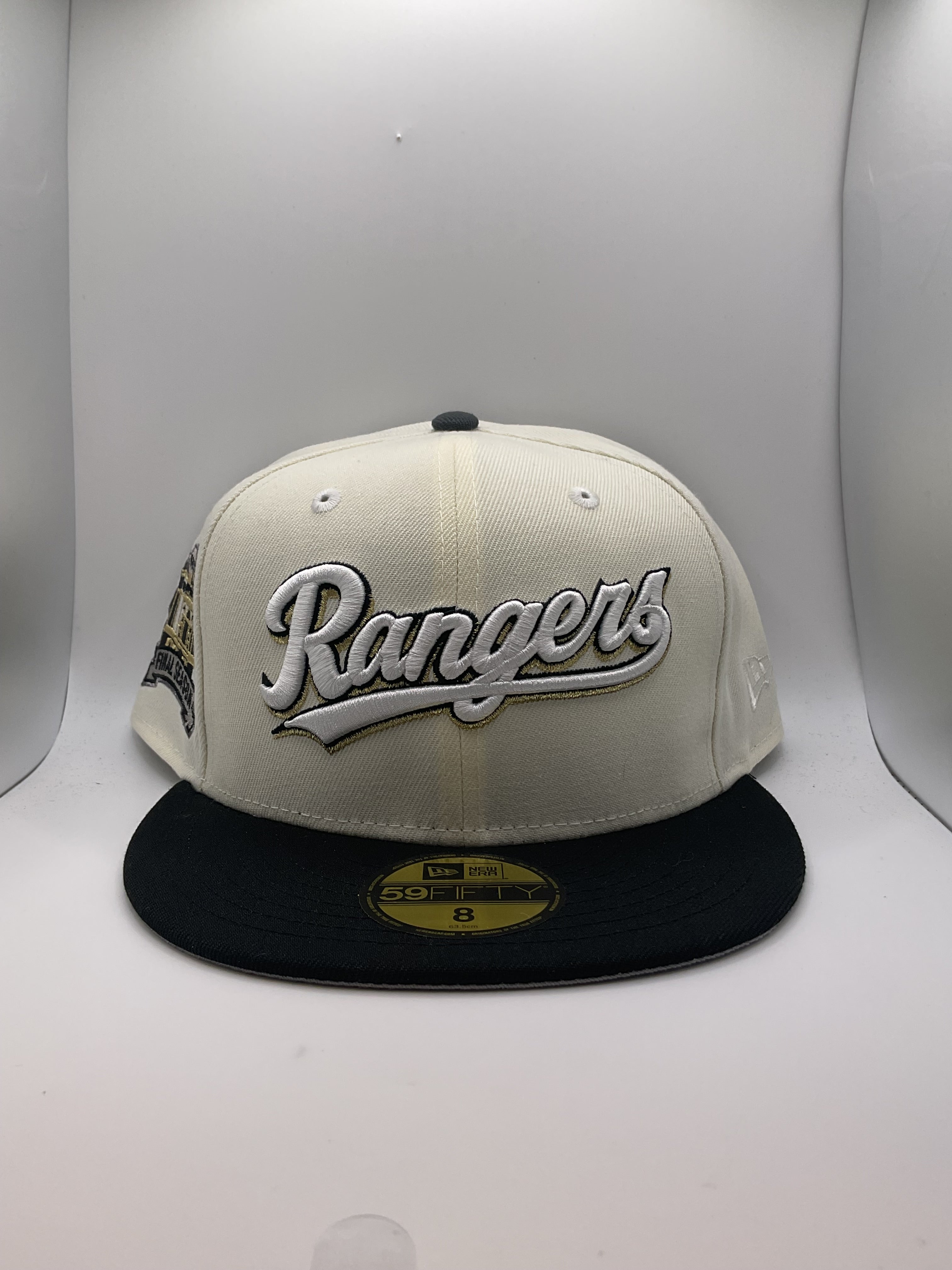 Texas Rangers New Era 59Fifty Fitted Hat - Size 8
