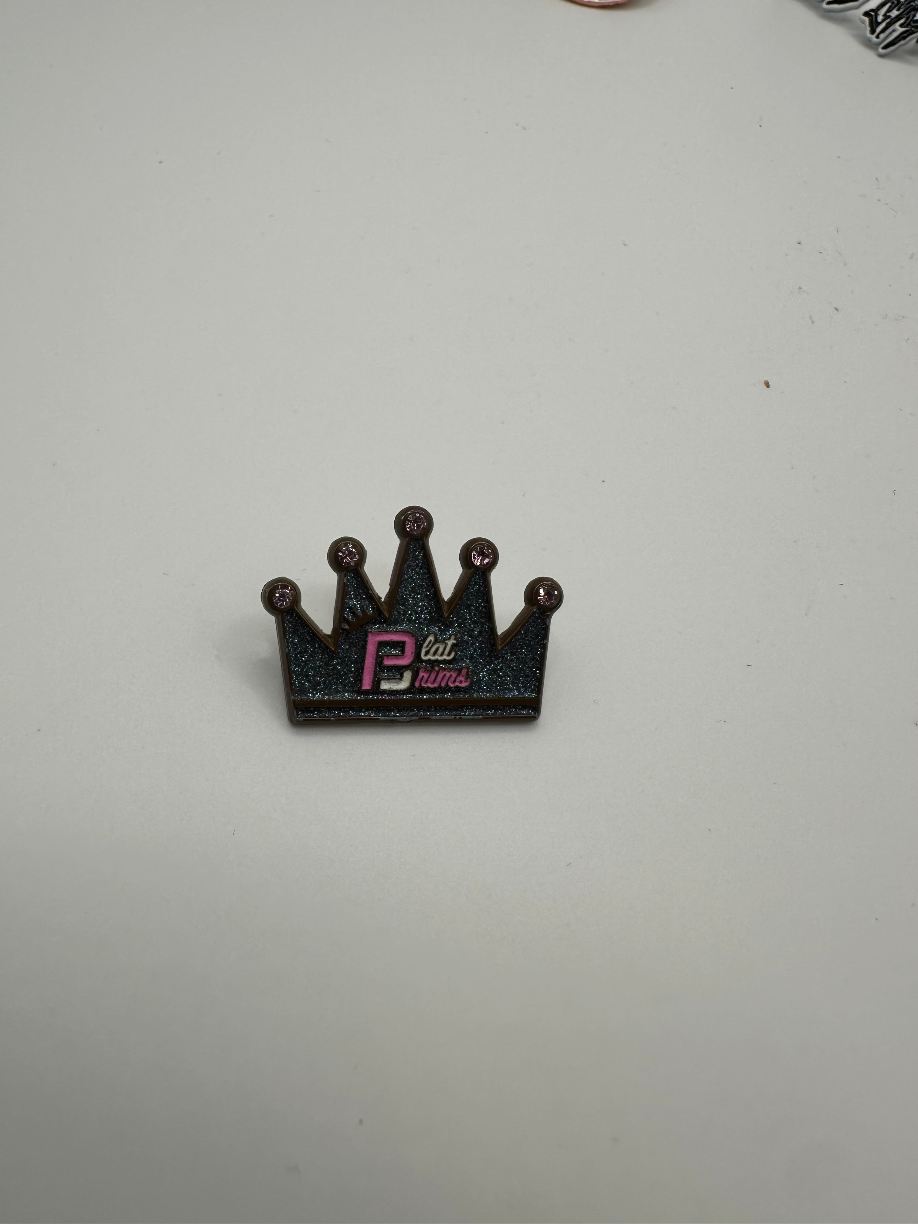 Plat Brims Crown Hat Pin