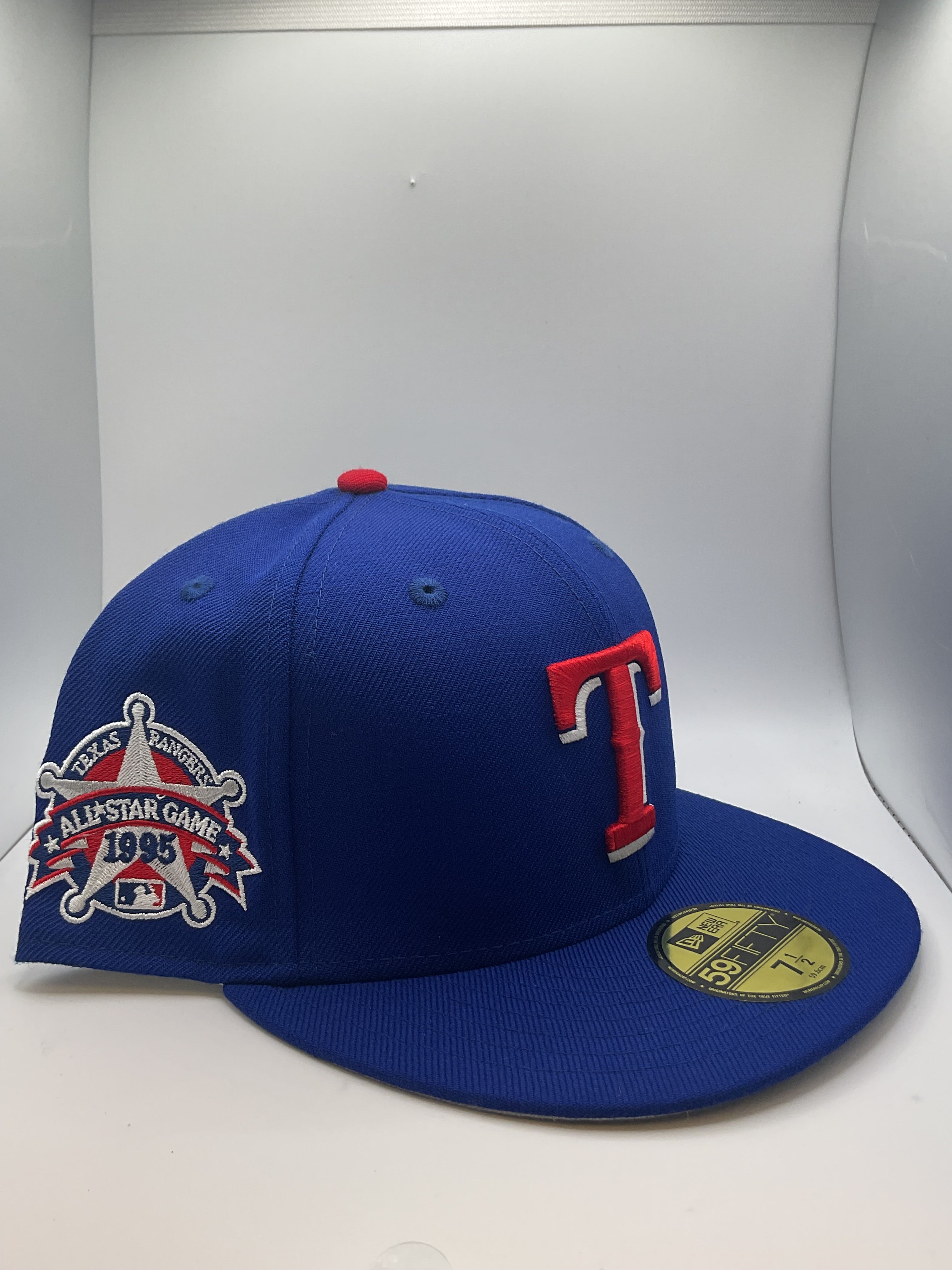 Texas Rangers New Era 59Fifty Fitted Hat - Size 7 1/2