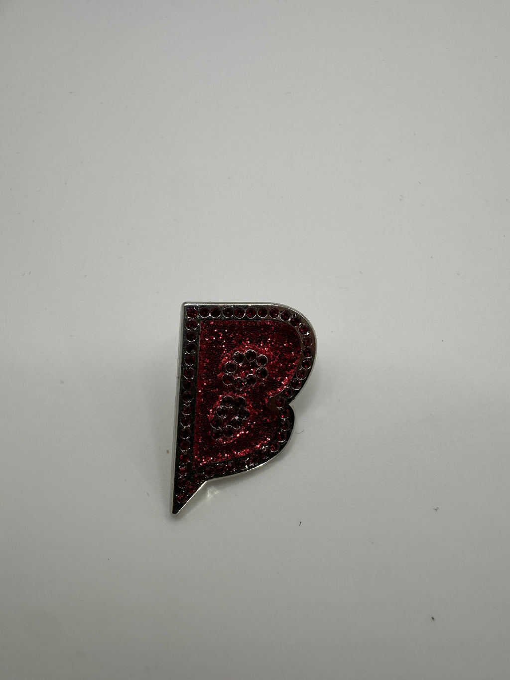 Banger Brims "B" Red Hat Pin
