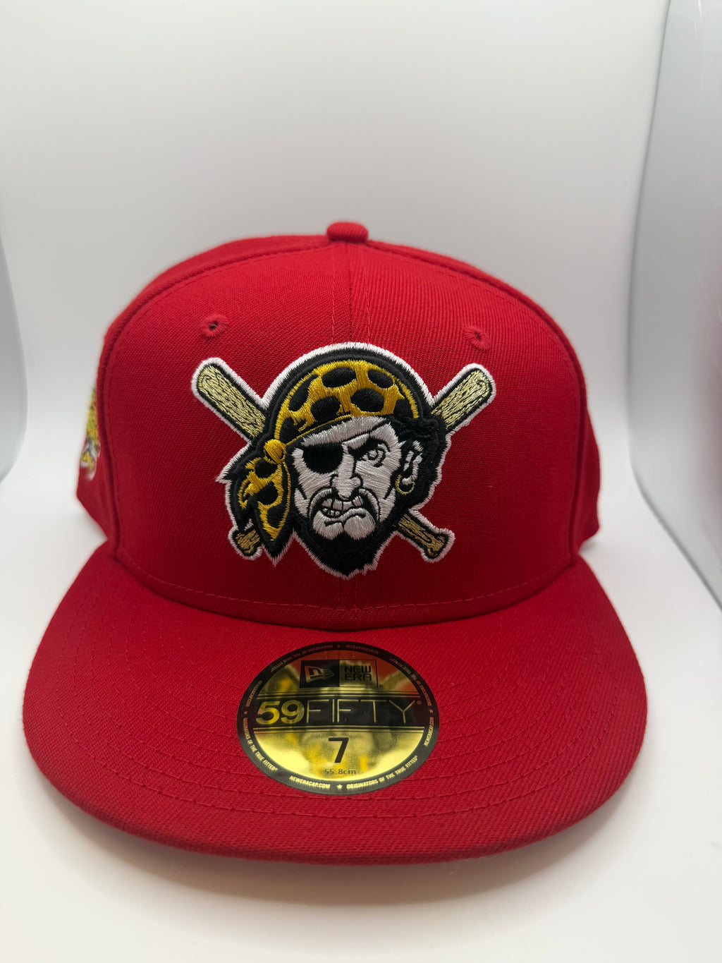 Pittsburgh Pirates New Era 59Fifty Fitted Hat - Size 7