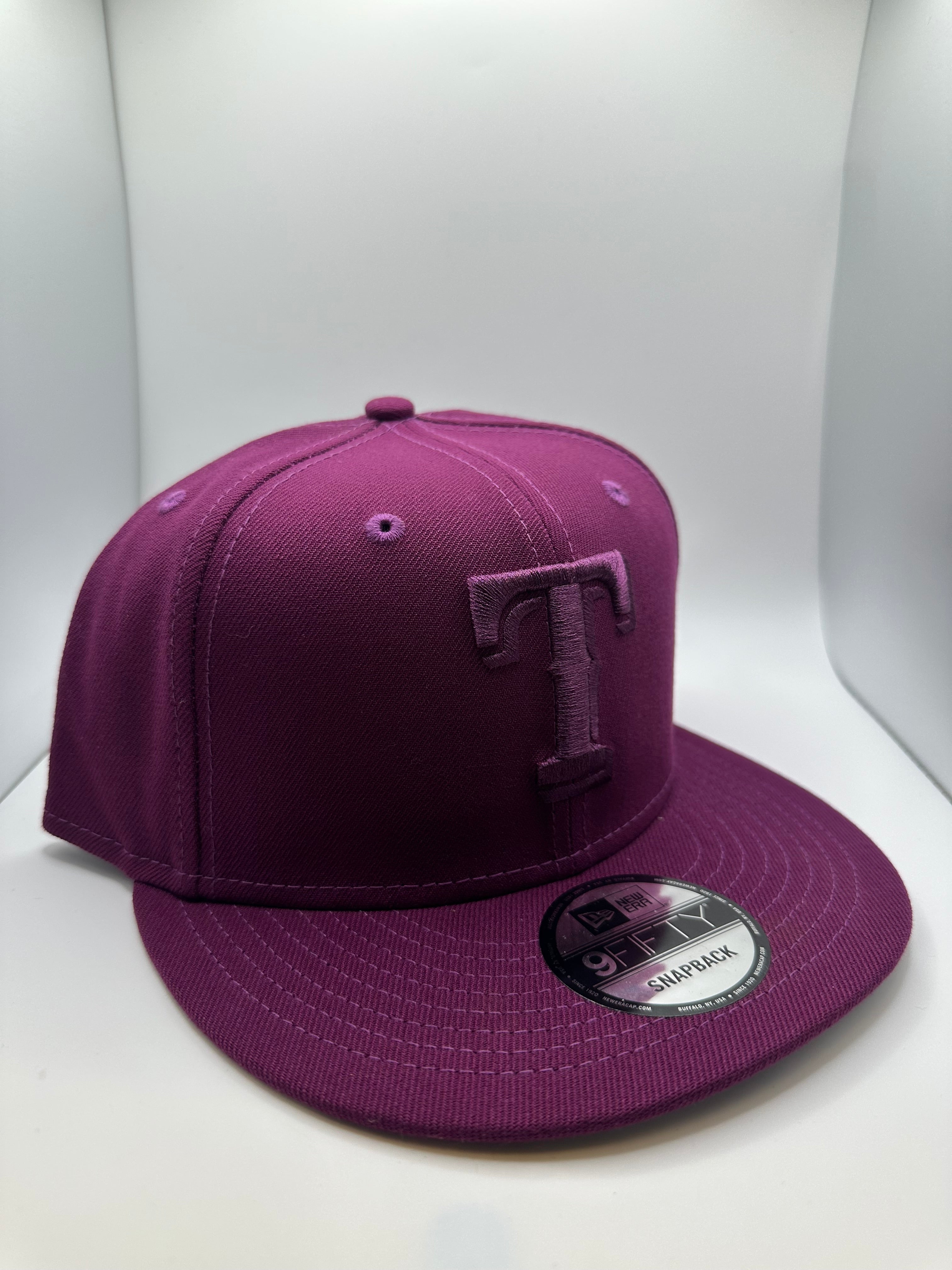 Texas Rangers Purple New Era 9Fifty Snapback Hat