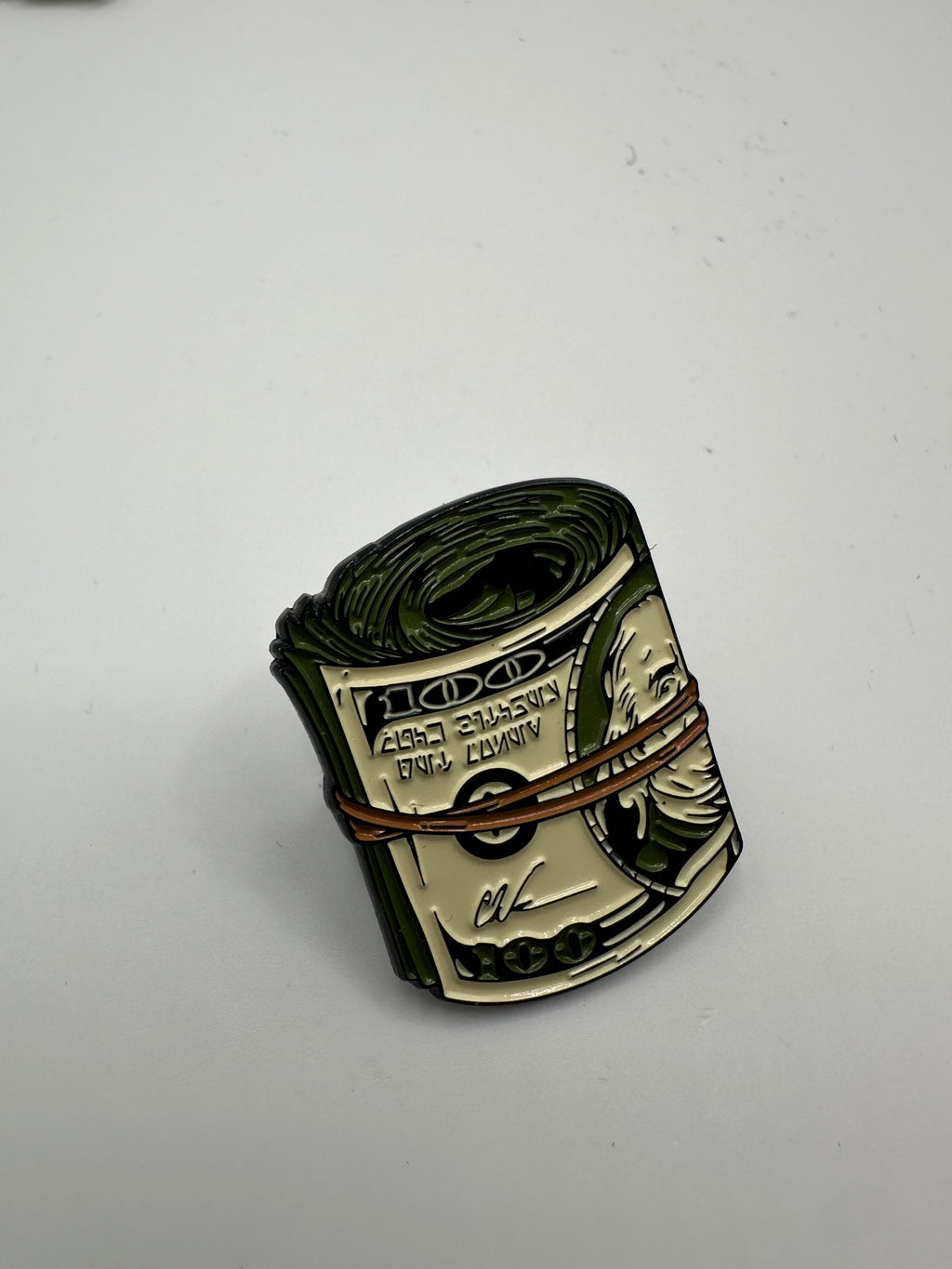 Roll of Cash Hat Pin