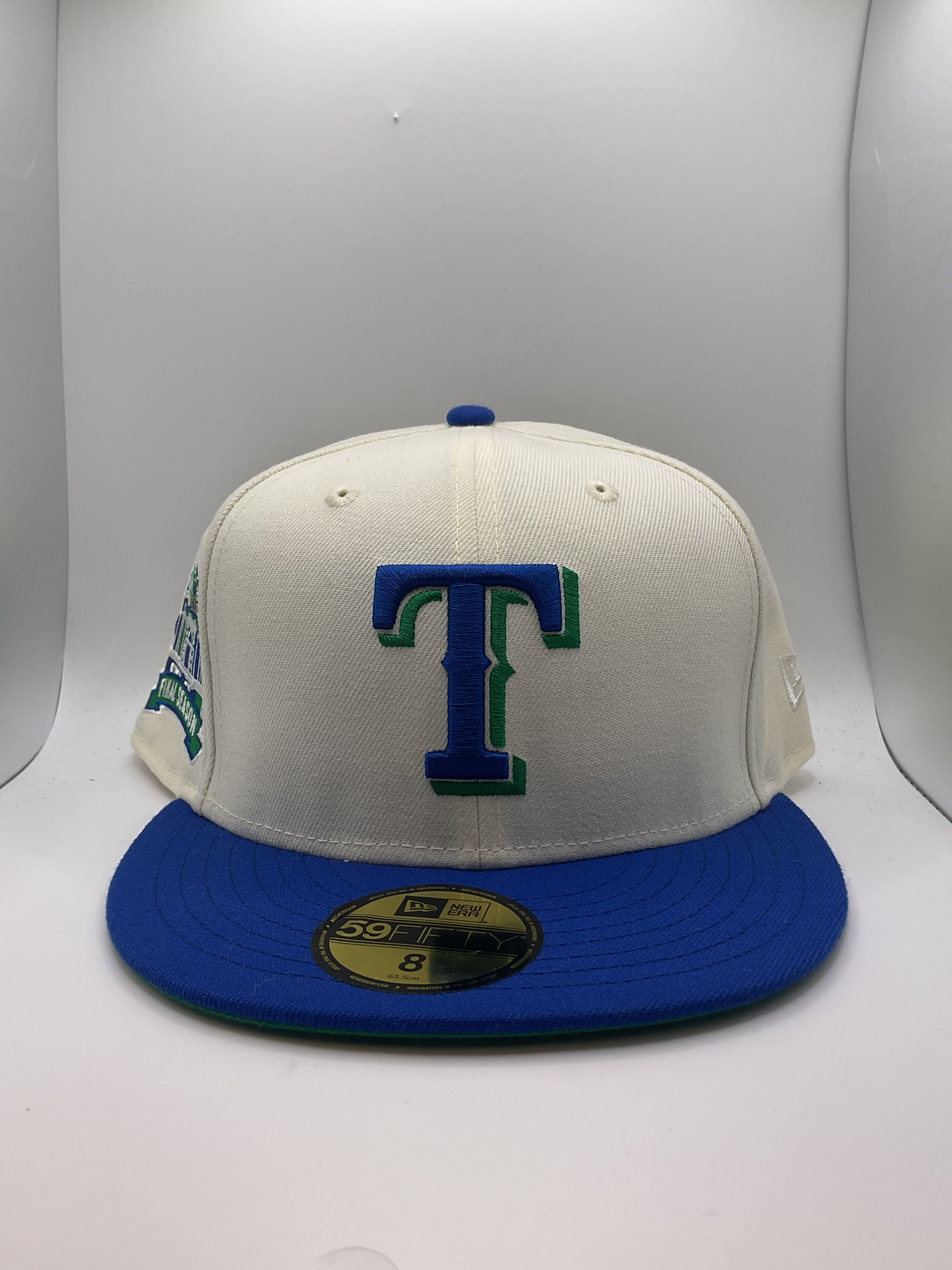 Texas Rangers New Era 59Fifty Fitted Hat - Size 8