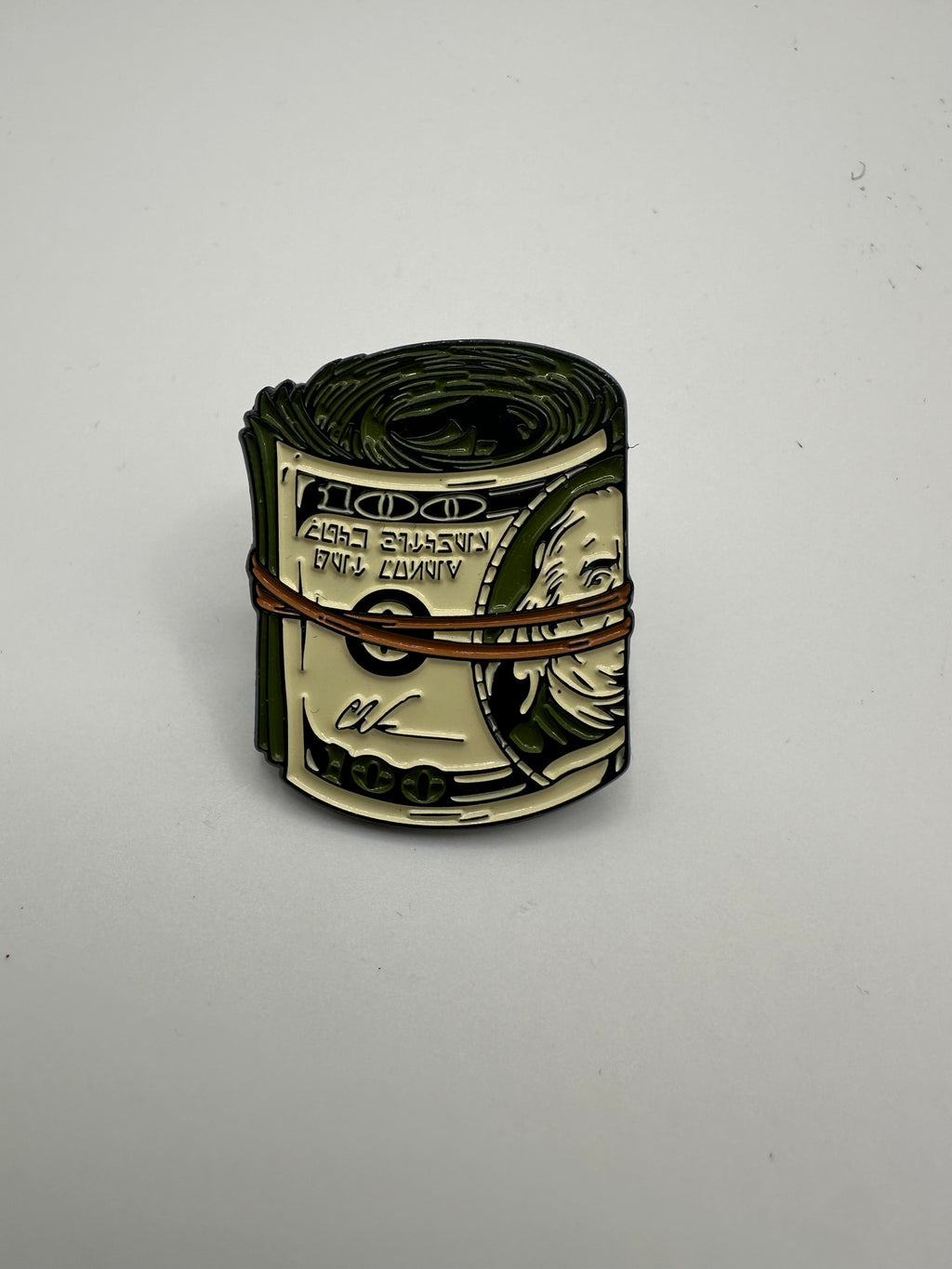 Roll of Cash Hat Pin