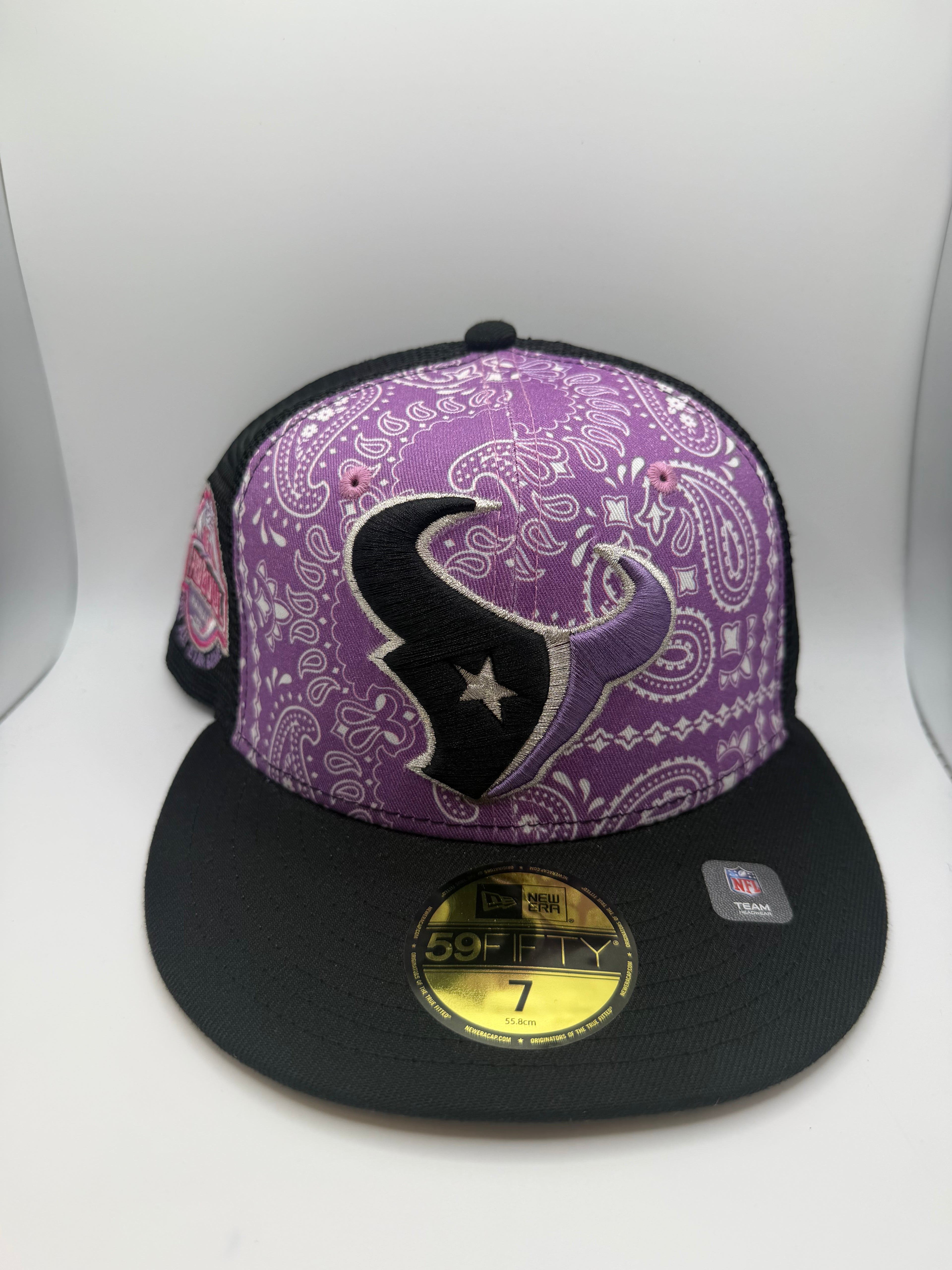Houston Texans NFL New Era 59Fifty Fitted Hat - Size 7