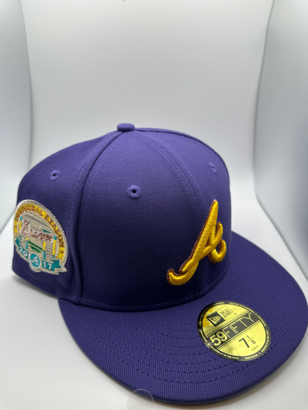 Atlanta Braves New Era 59Fifty Fitted Hat - Size 7 1/8