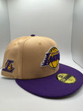 Los Angeles Lakers New Era 59Fifty Fitted Hat - Size 7 3/8
