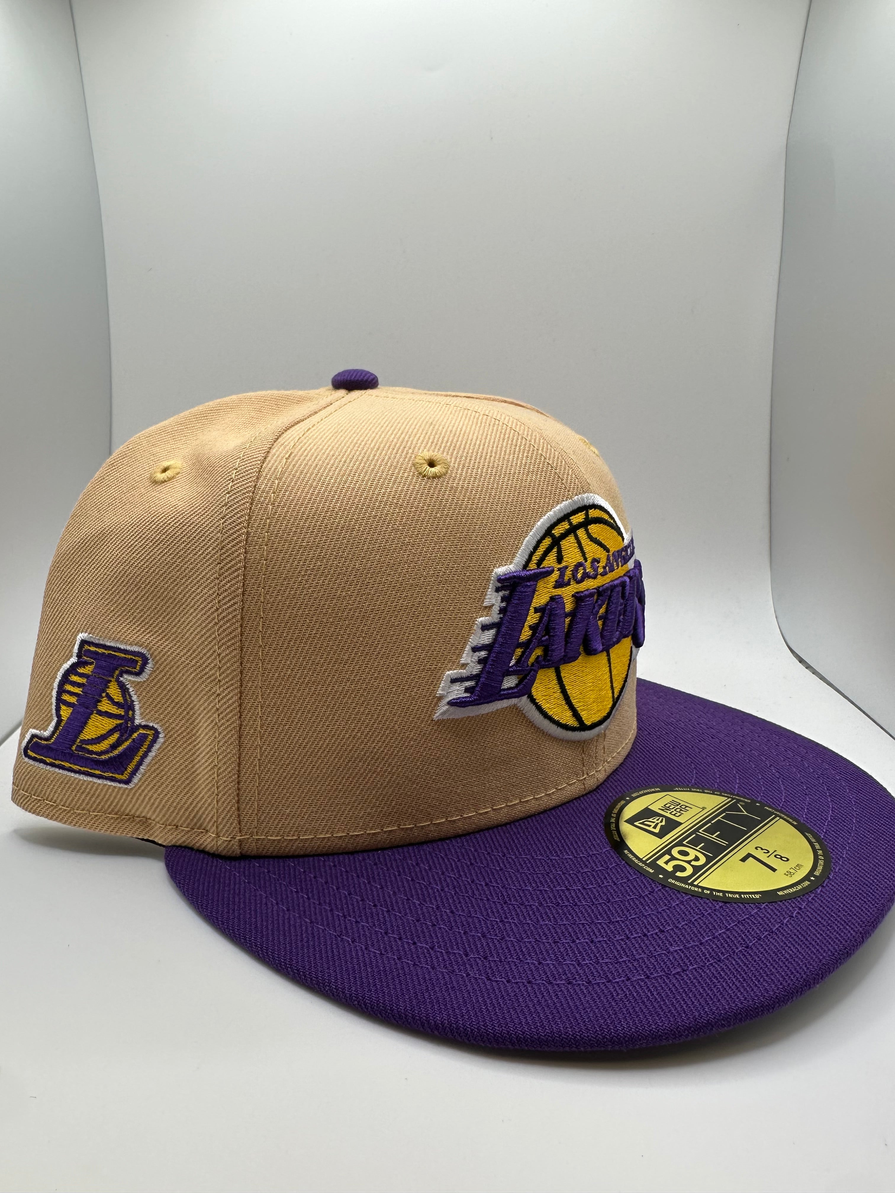 Los Angeles Lakers New Era 59Fifty Fitted Hat - Size 7 3/8