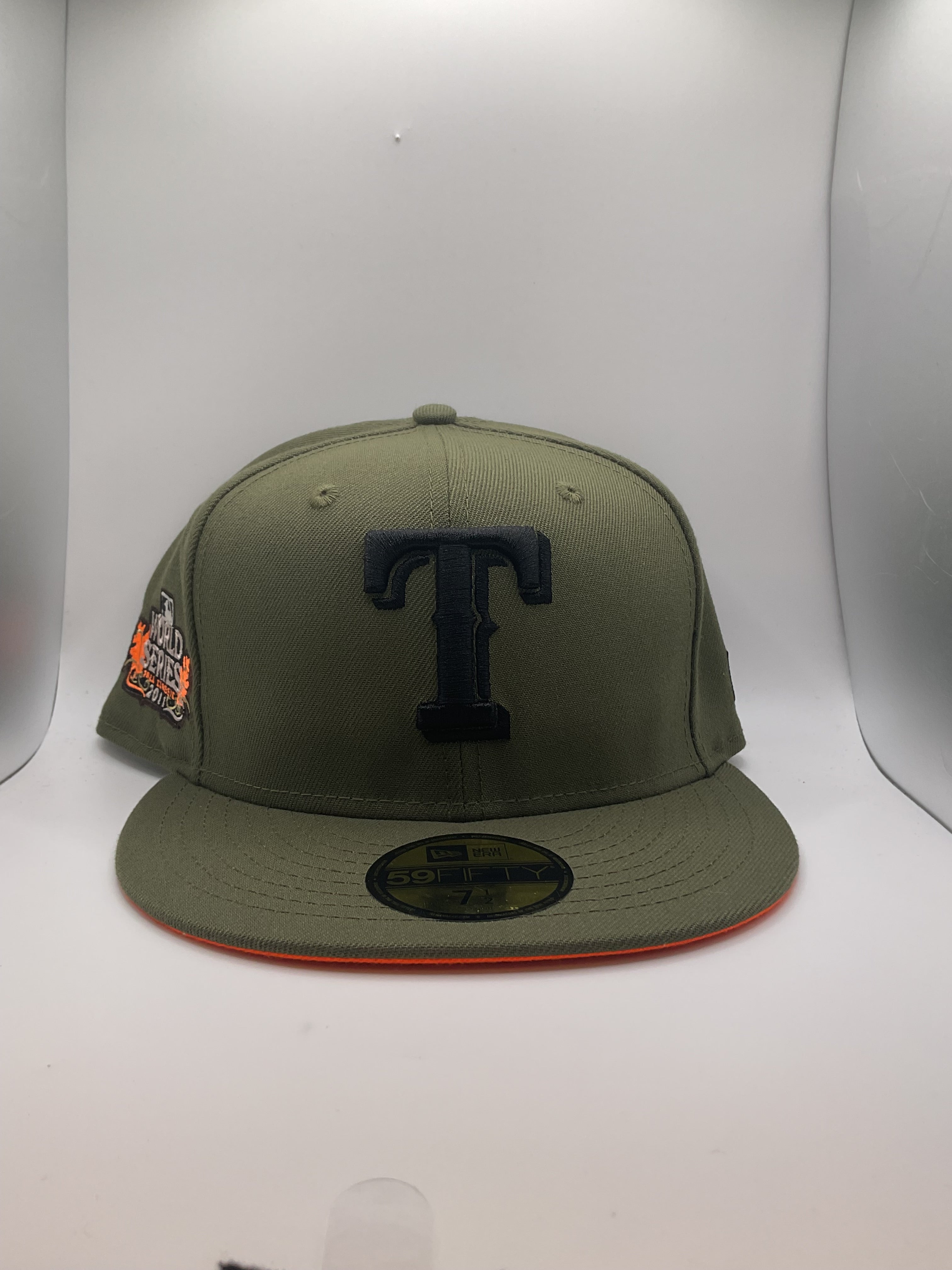 Texas Rangers New Era 59Fifty Fitted Hat - Size 7 1/2