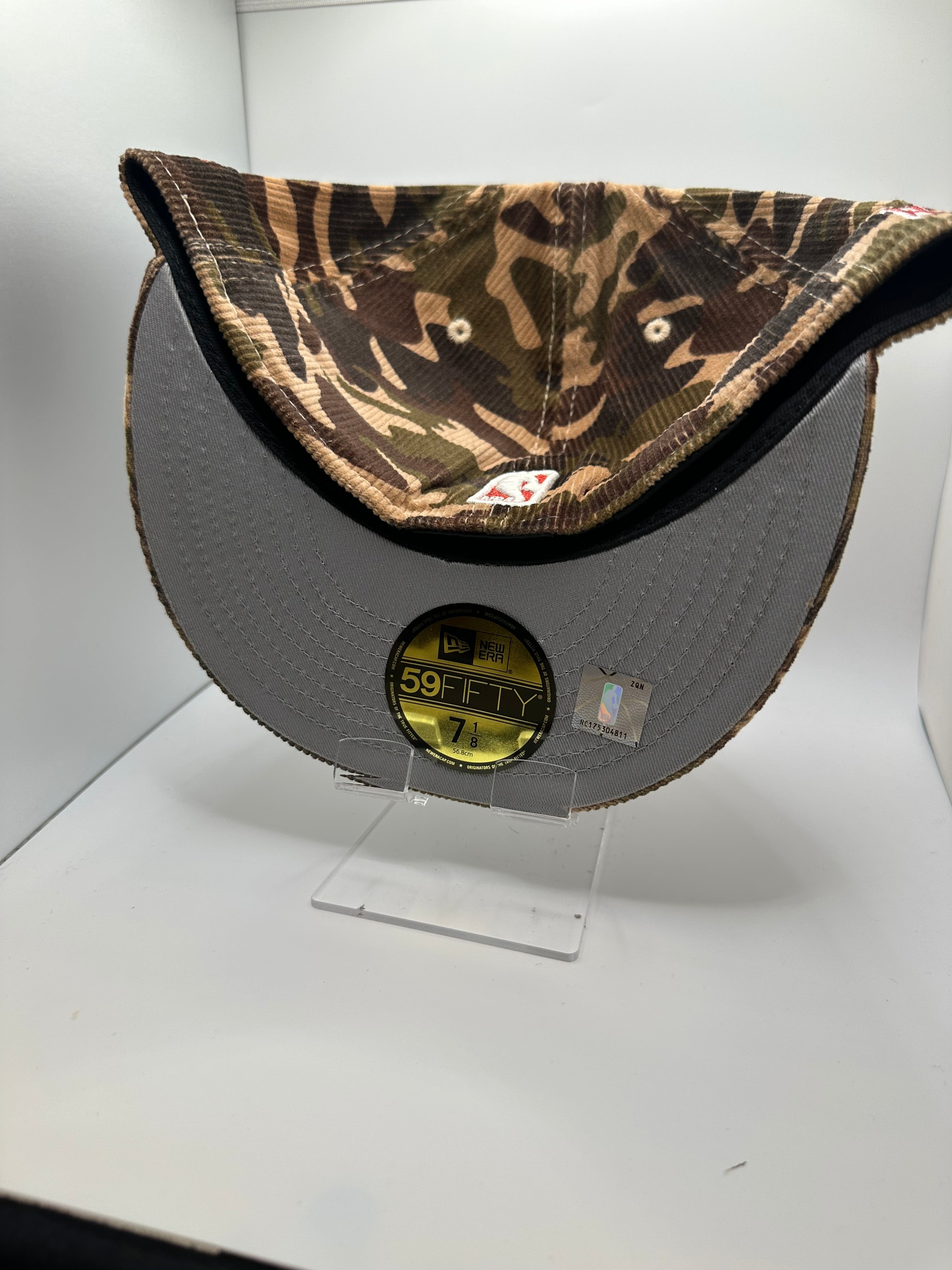 Chicago Bulls "Camo" Corduroy New Era 59Fifty Fitted Hat