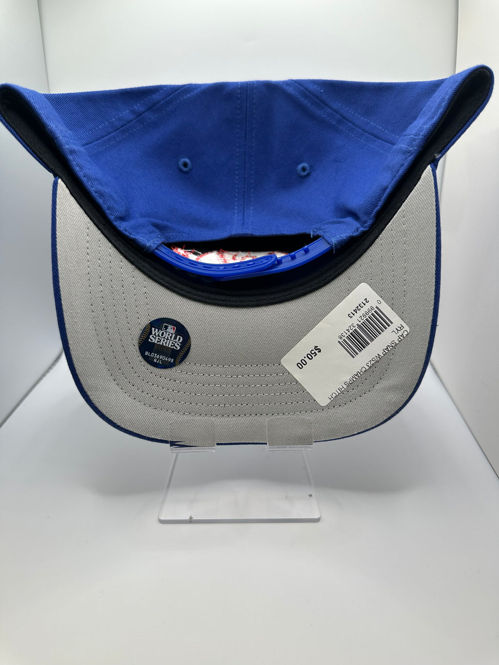Texas Rangers "2023 WS Champions" '47 Hitch Snapback Hat