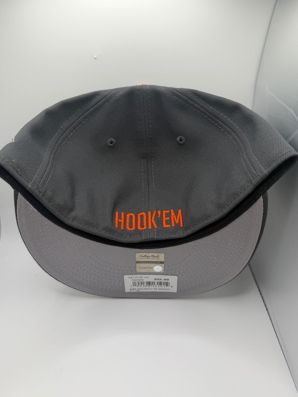 UT Longhorns New Era 59Fifty Fitted Hat - Size 7 1/8