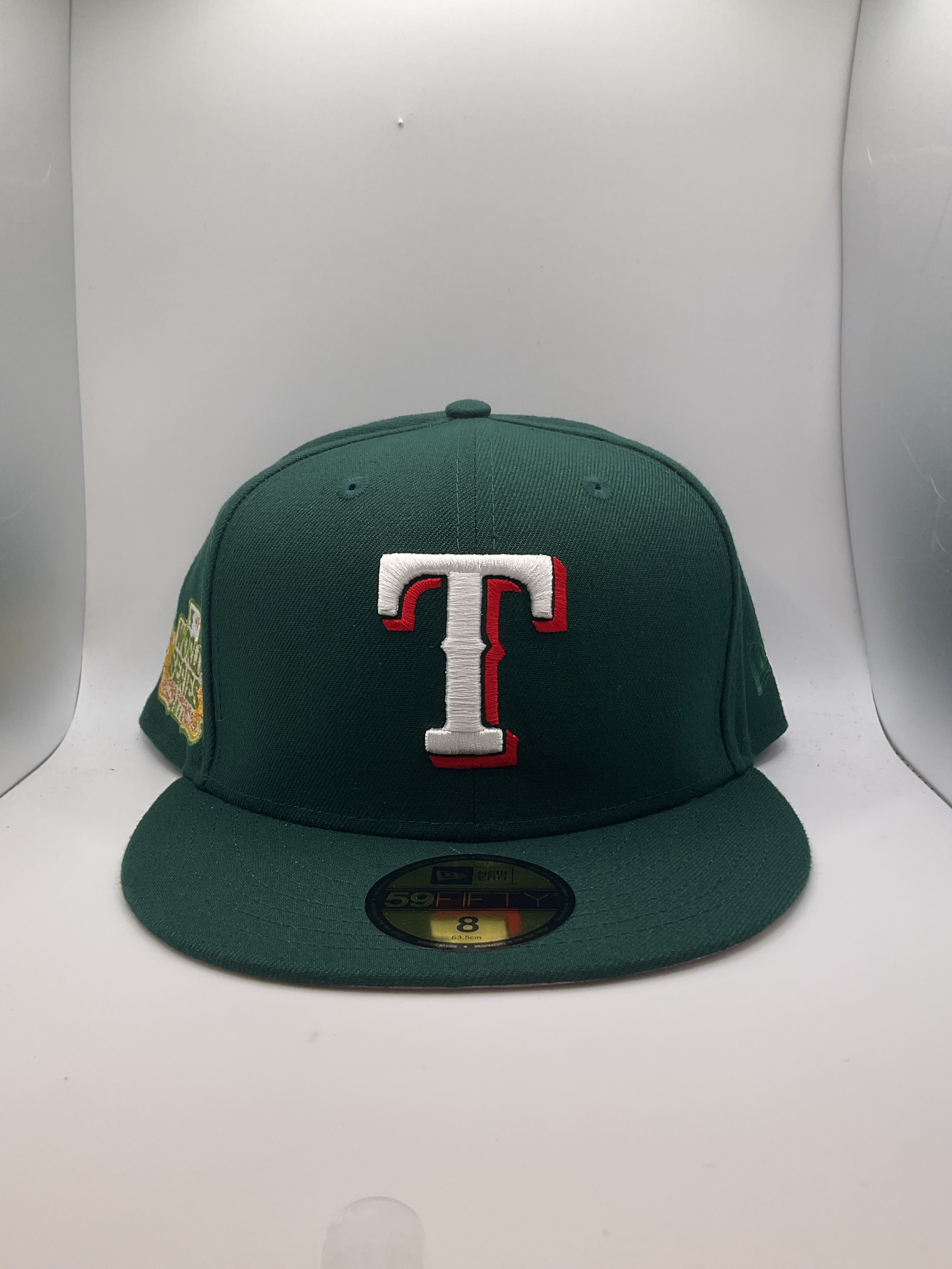 Texas Rangers New Era 59Fifty Fitted Hat - Size 8