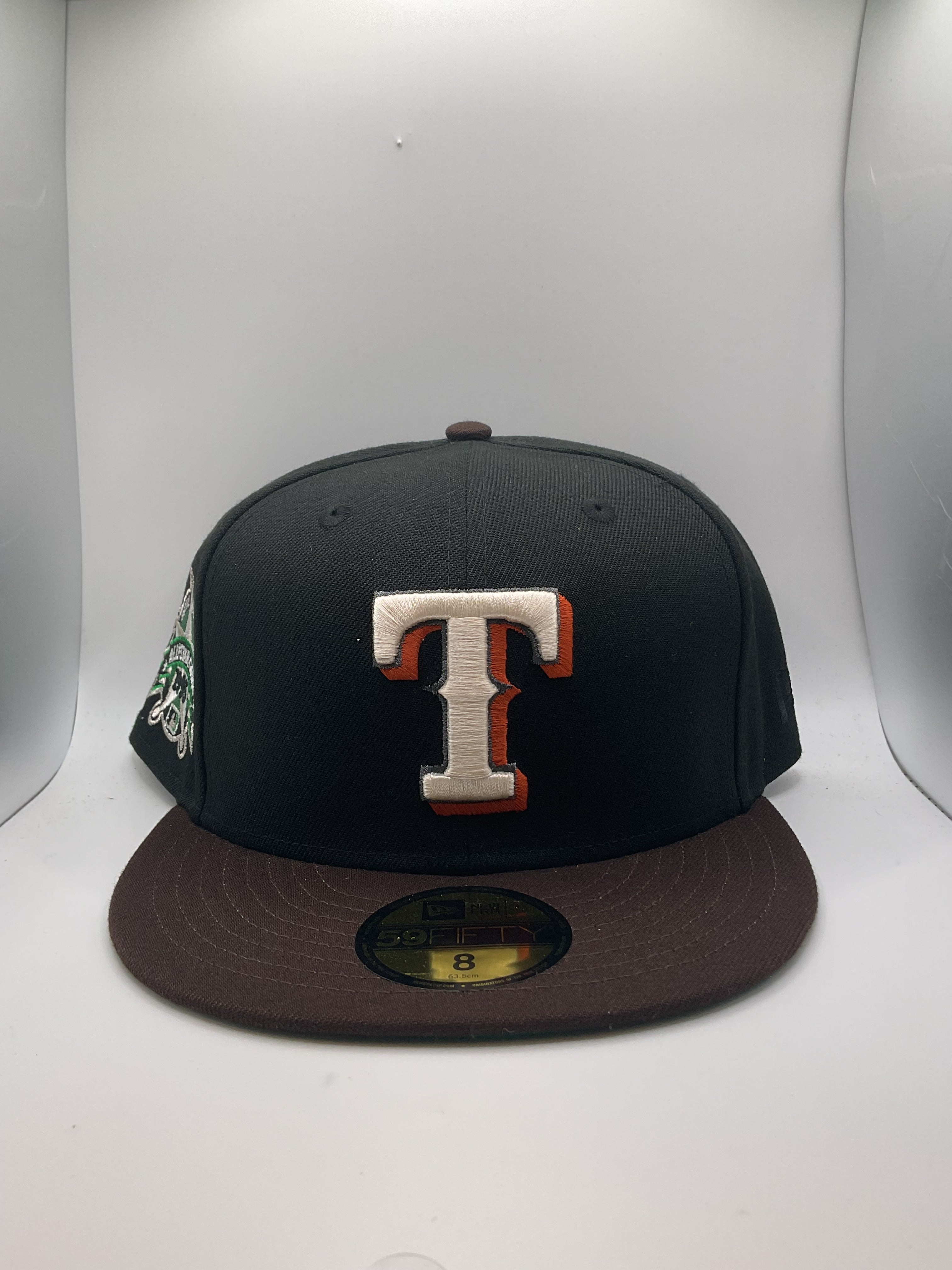 Texas Rangers New Era 59Fifty Fitted Hat - Size 8