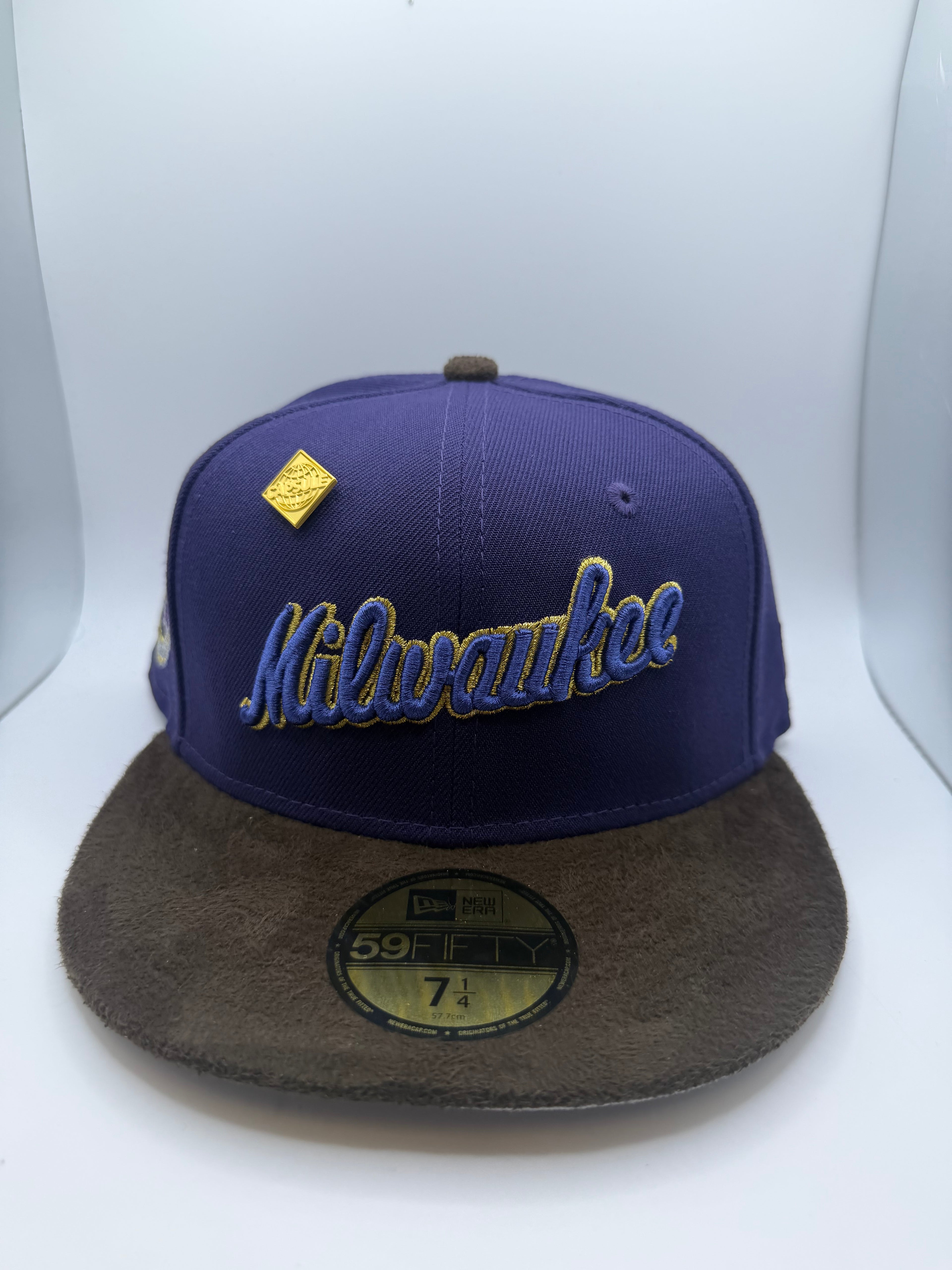 Milwaukee Brewers New Era 59Fifty Fitted Hat - Size 7 1/4