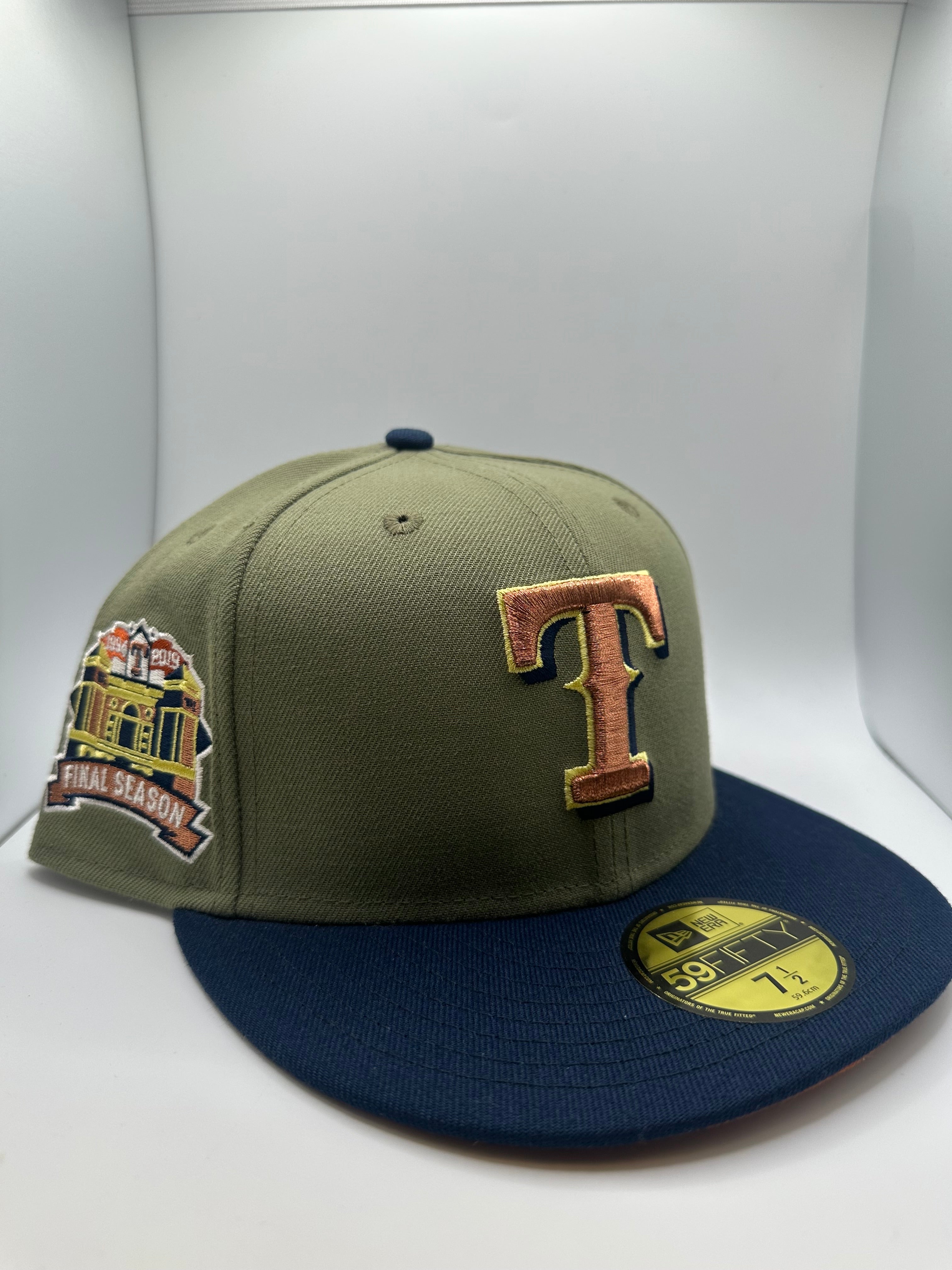 Texas Rangers New Era 59Fifty Fitted Hat - Size 7 1/2