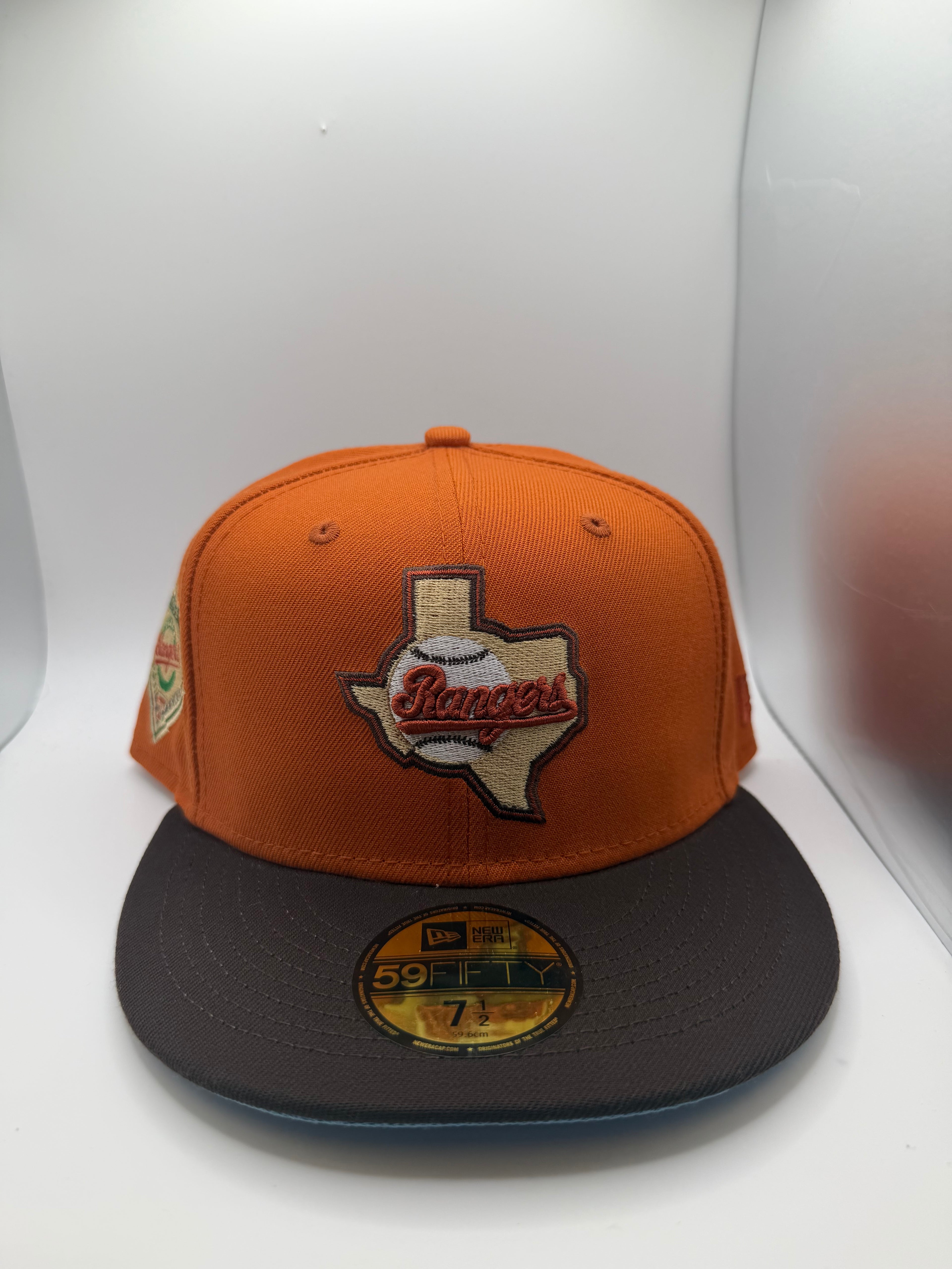 Texas Rangers New Era 59Fifty Fitted Hat - Size 7 1/2
