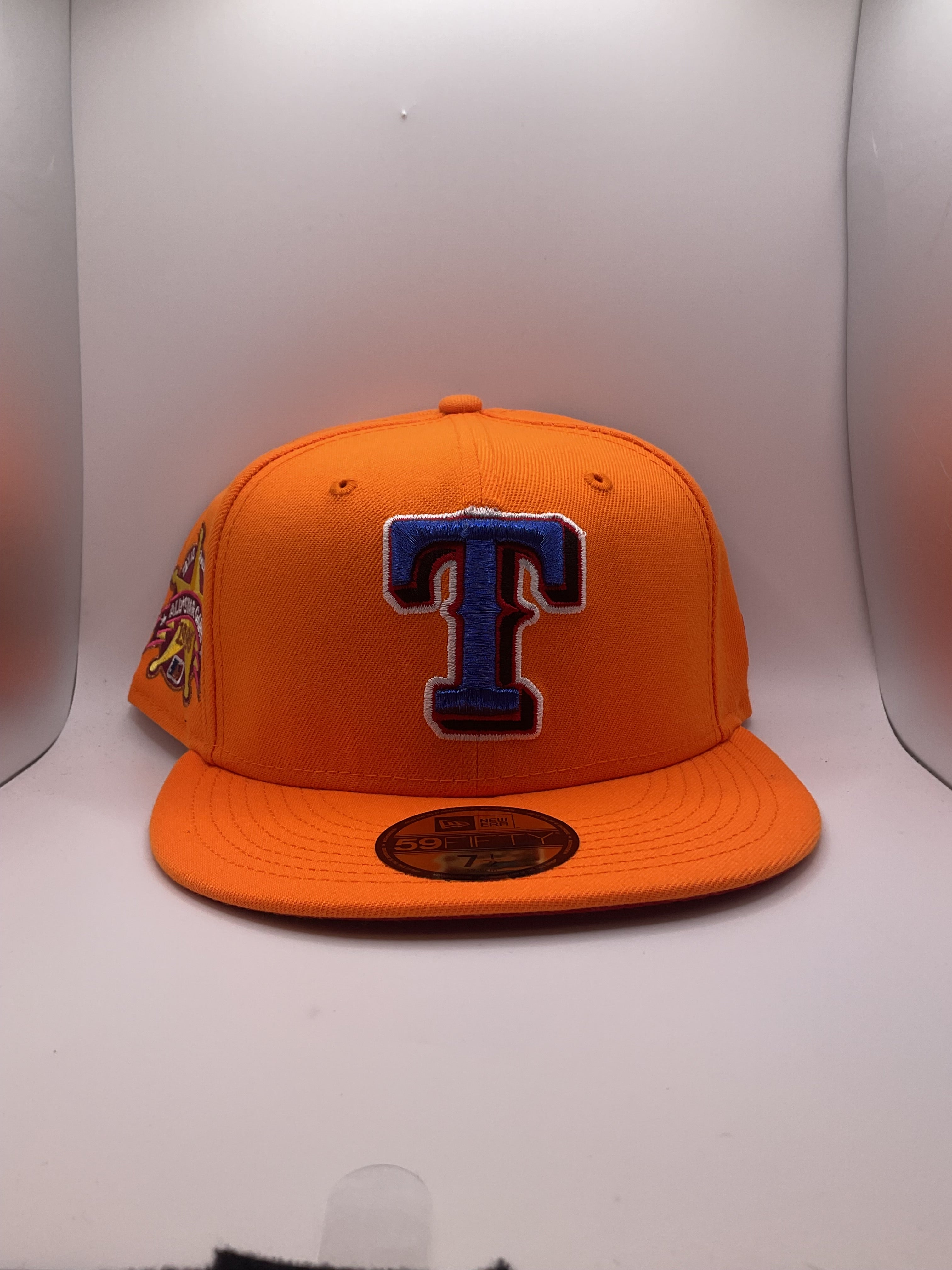 Texas Rangers New Era 59Fifty Fitted Hat - Size 7 1/2