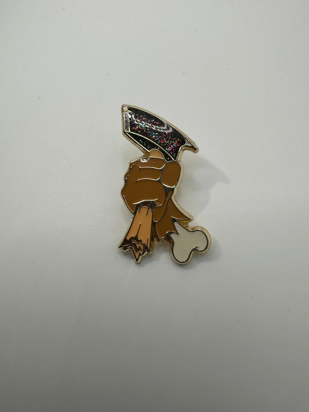 Fitted Fire "Glitter Axe" Hat Pin