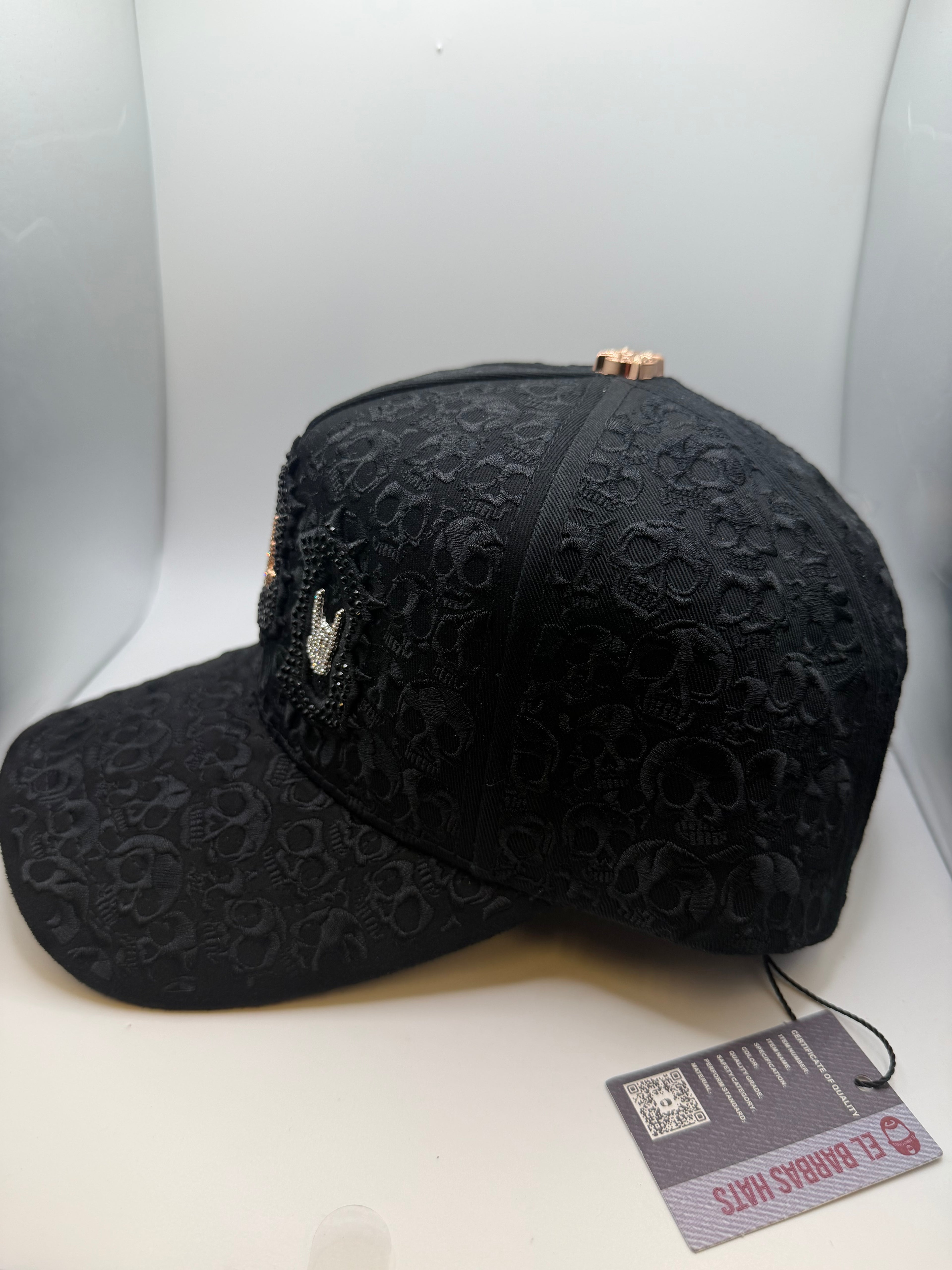 Barbas Hats "BBB Hand Skull" - HAT ONLY