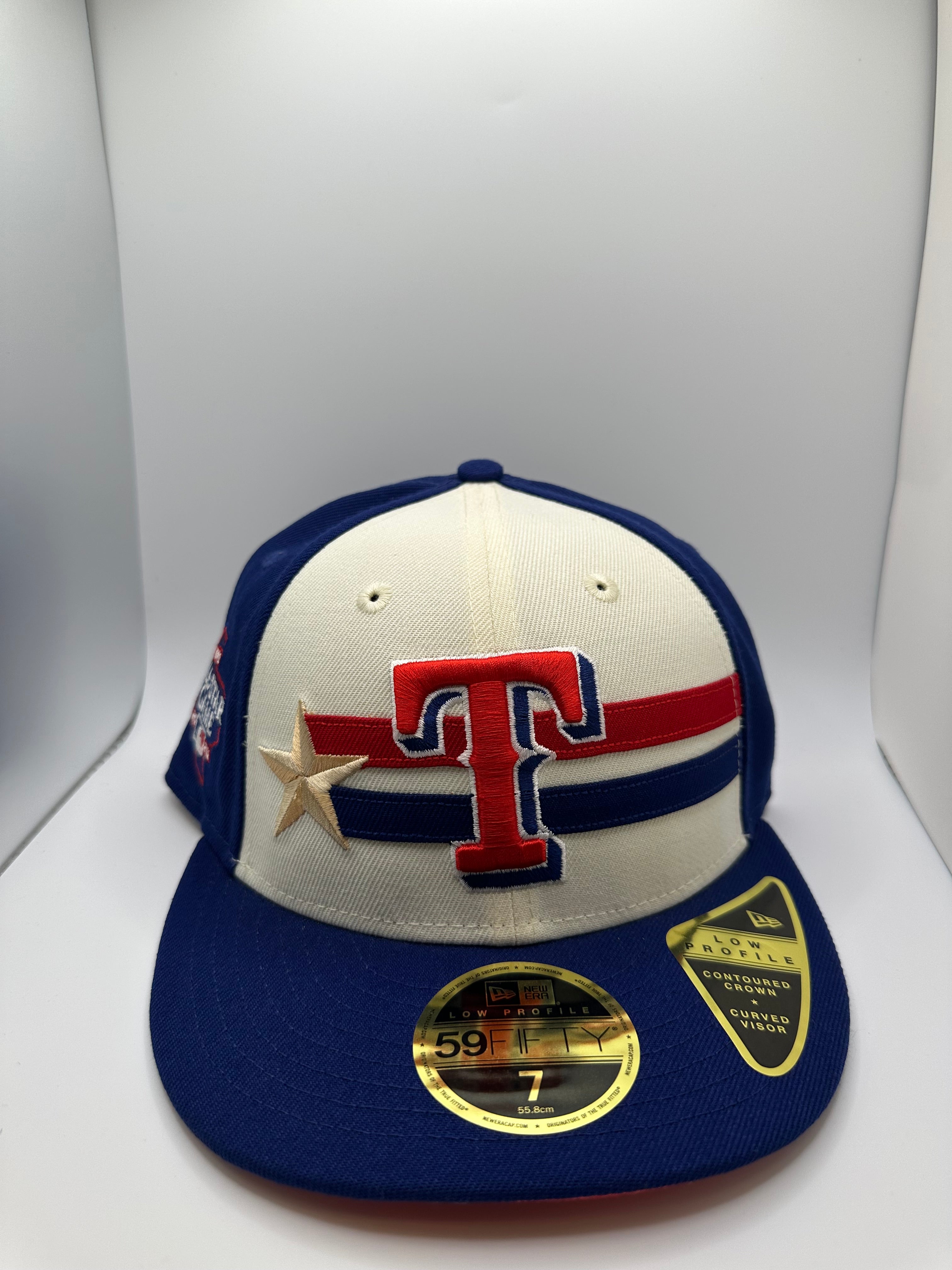 Texas Rangers "All Star Game 2024" LOW PROFILE New Era 59Fifty Fitted Hat - Size 7