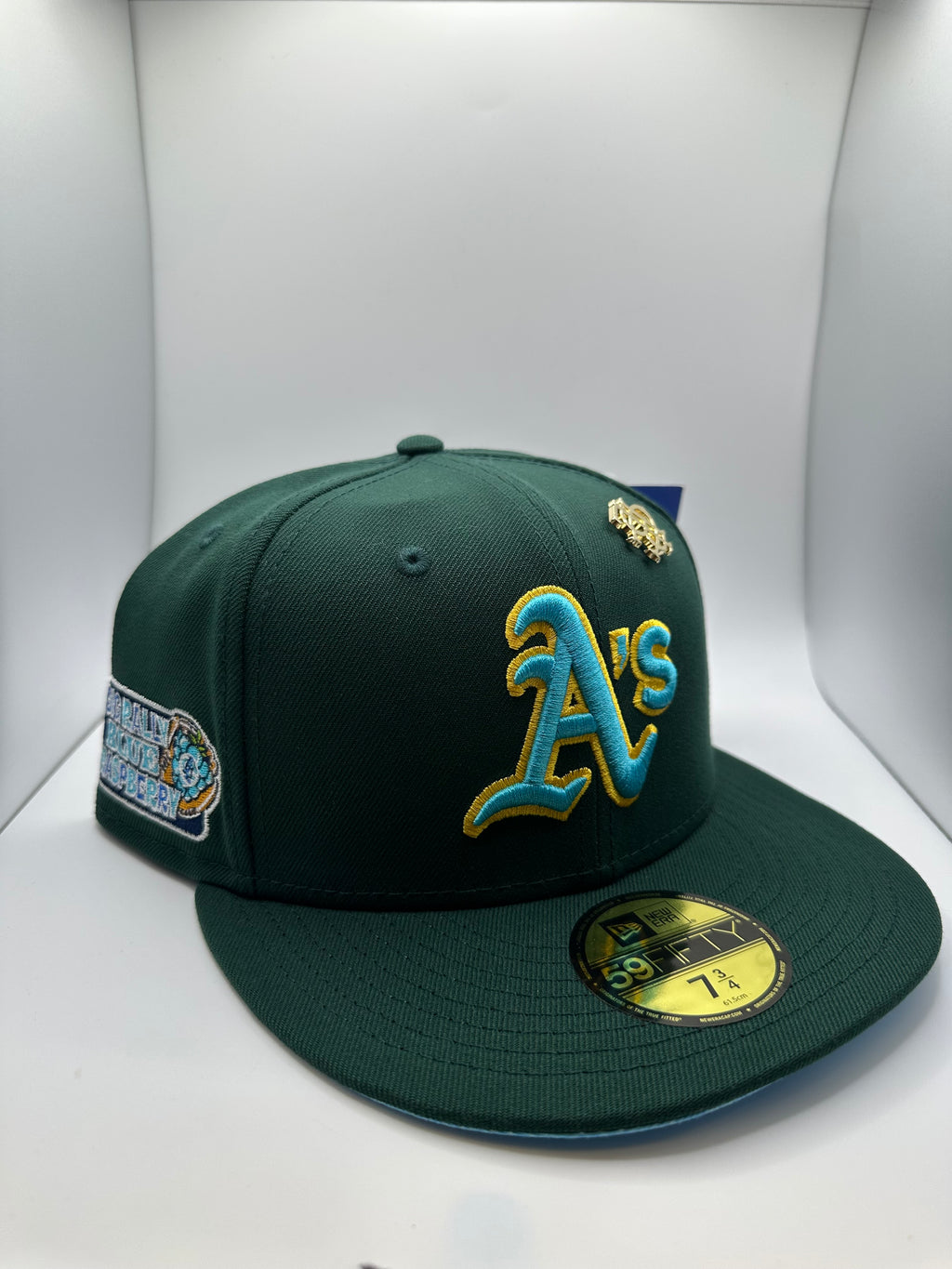 Oakland Athletics New Era 59Fifty Fitted Hat - Size 7 3/4