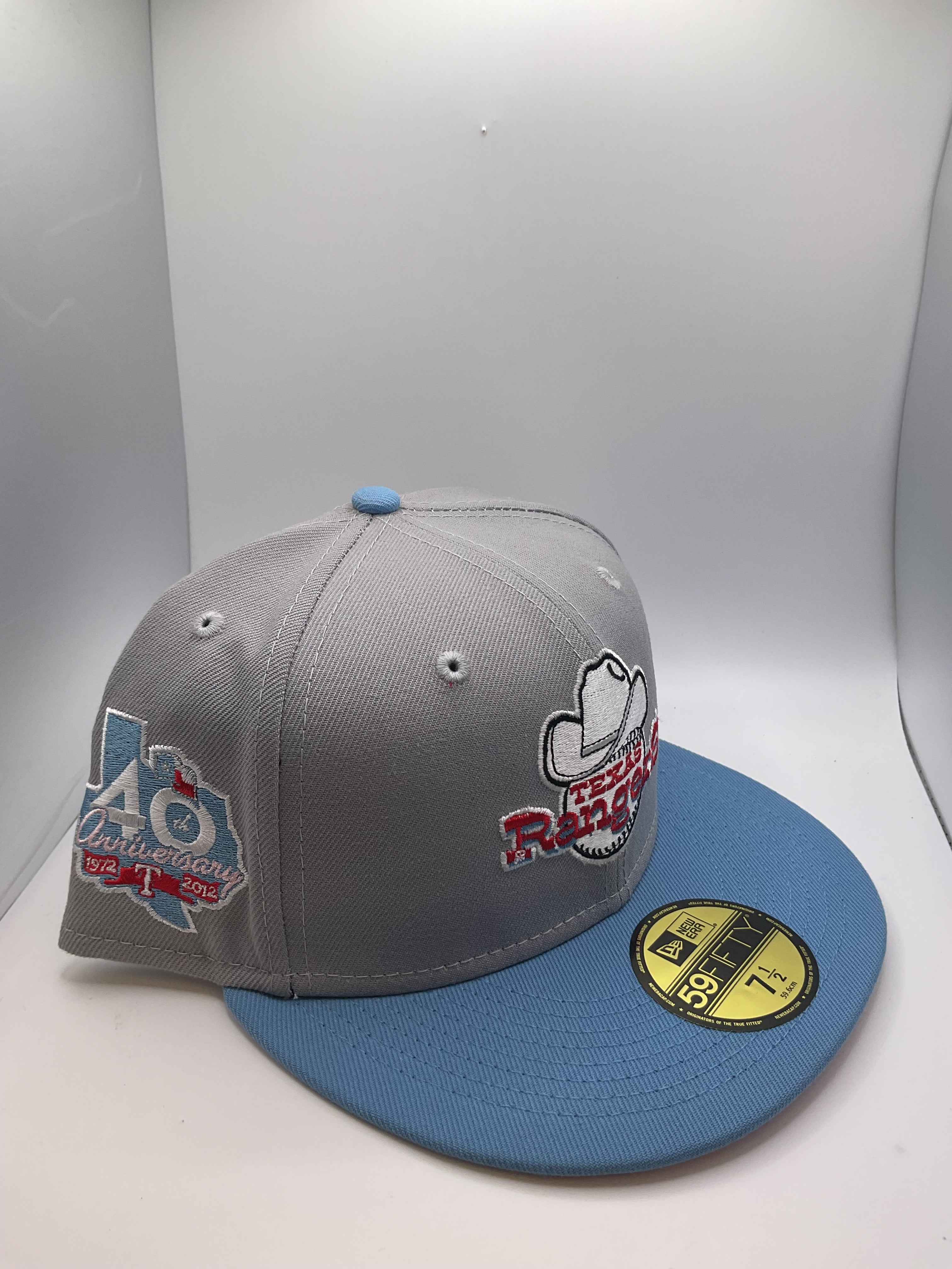 Texas Rangers New Era 59Fifty Fitted Hat - Size 7 1/2