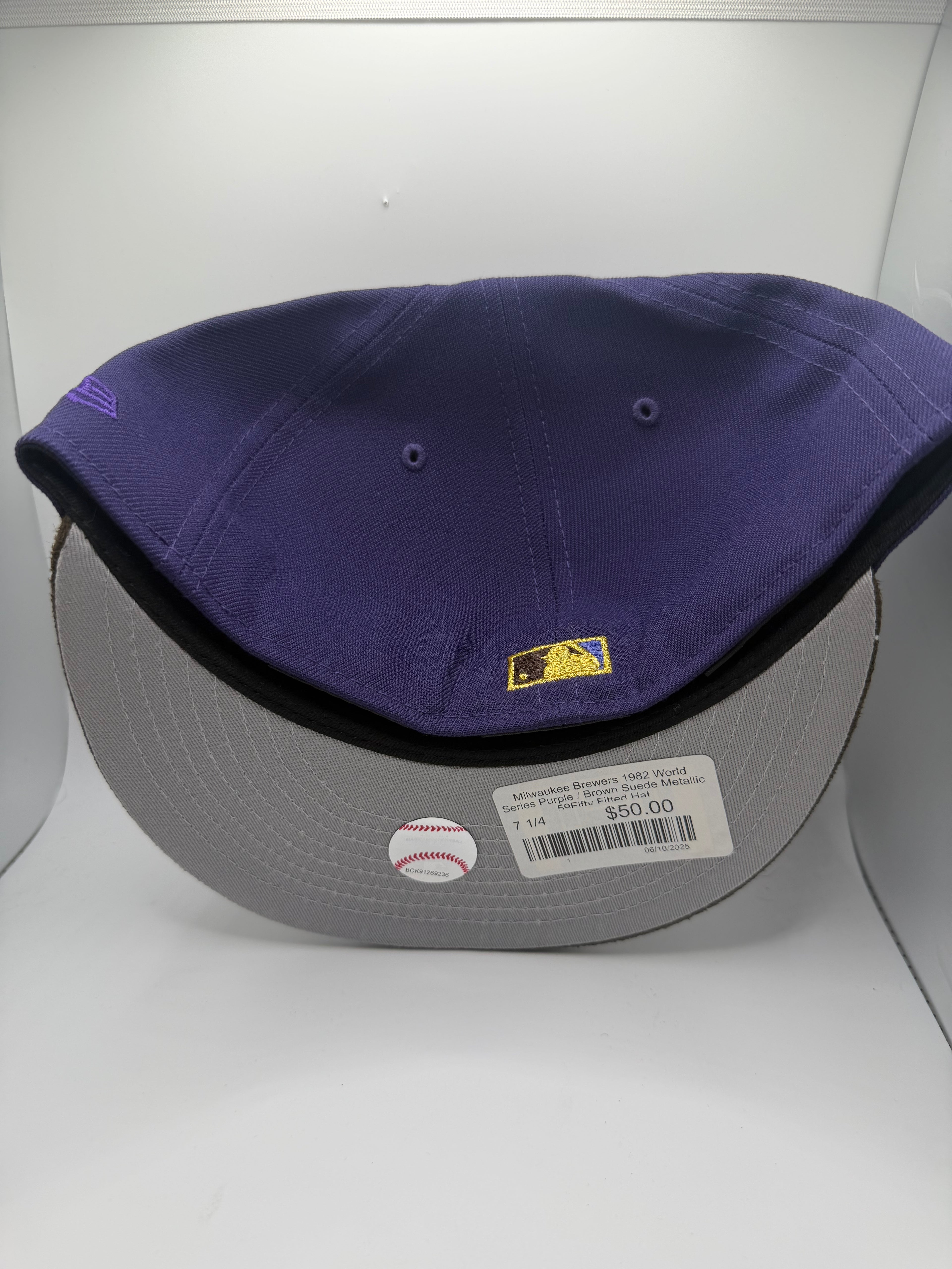 Milwaukee Brewers New Era 59Fifty Fitted Hat - Size 7 1/4