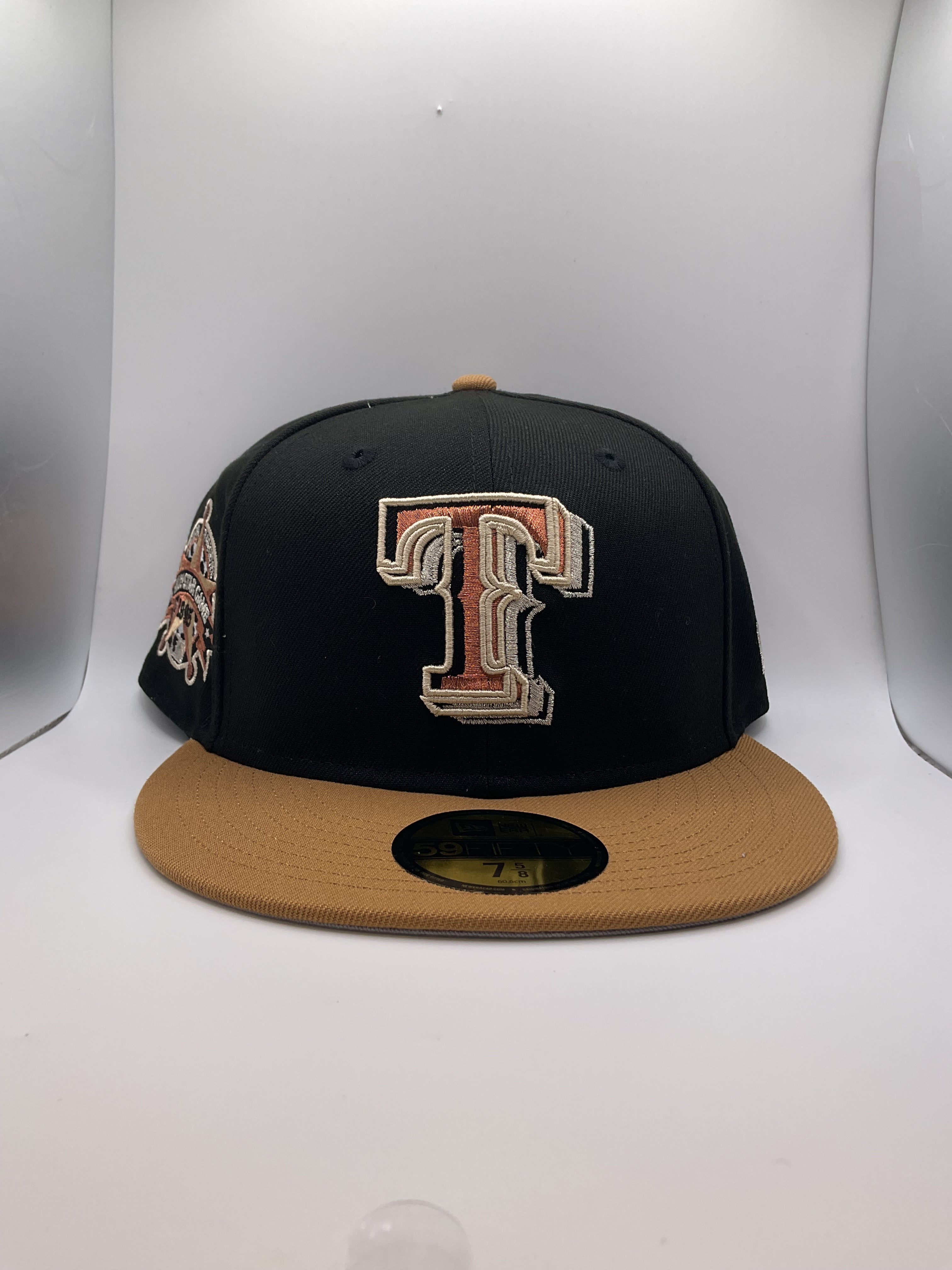 Texas Rangers "Tres Leches" New Era 59Fifty Fitted Hat - Size 7 5/8