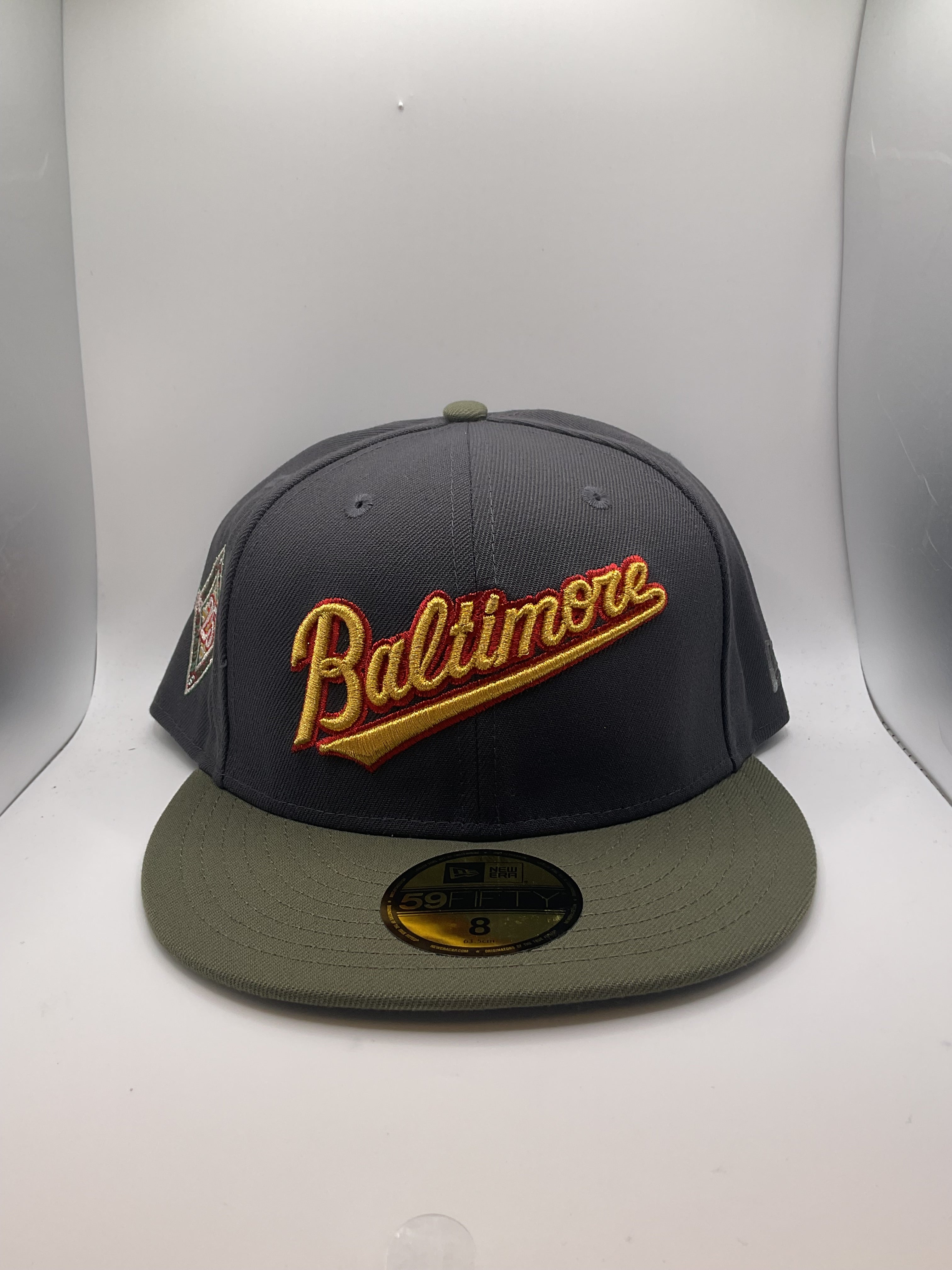 Baltimore Orioles New Era 59Fifty Fitted Hat - Size 8