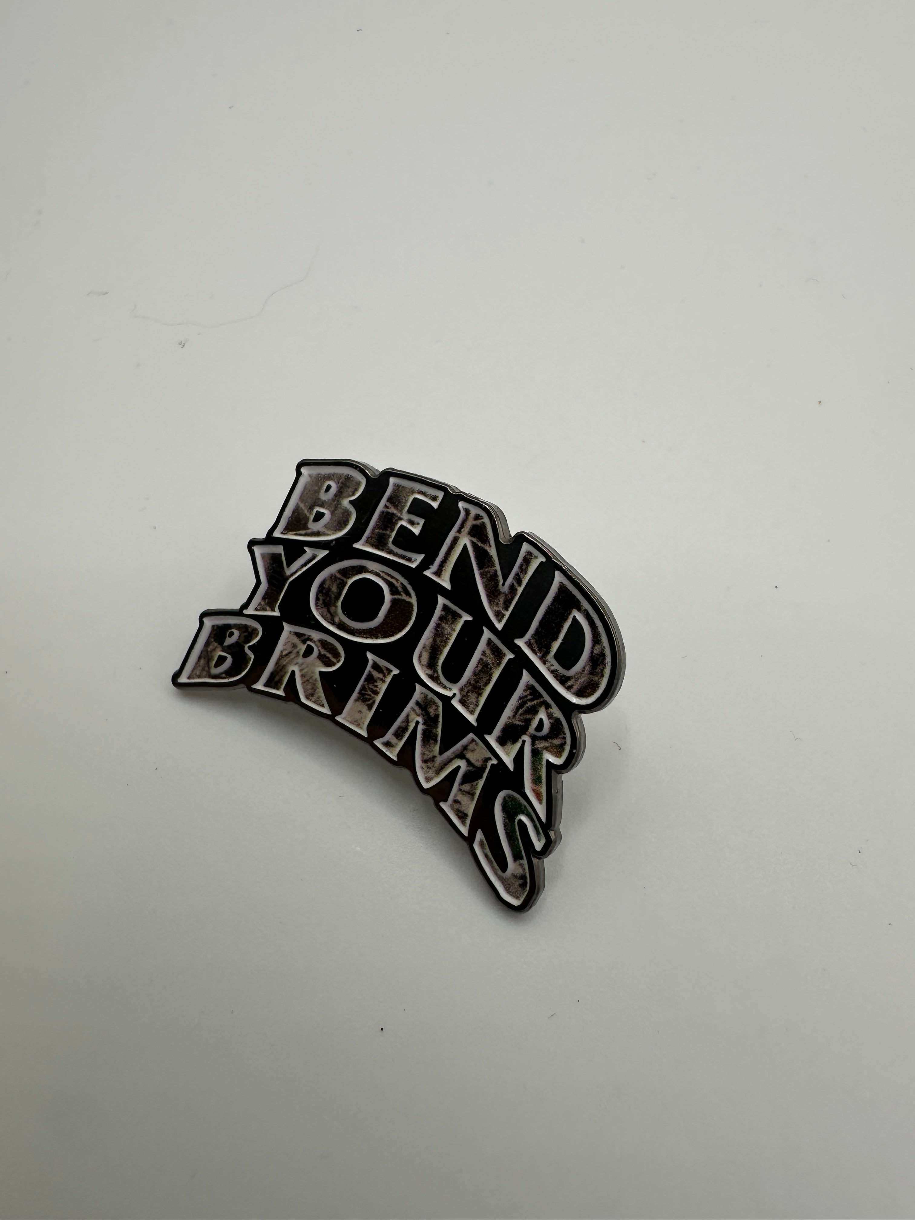 Bend Your Brims "Camo" Hat Pin