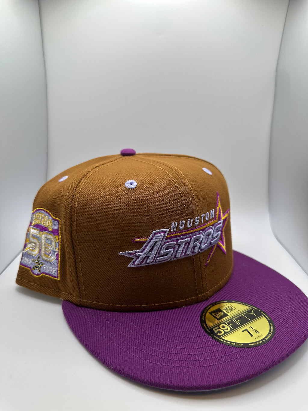 Houston Astros New Era 59Fifty Fitted Hat - Size 7 7/8