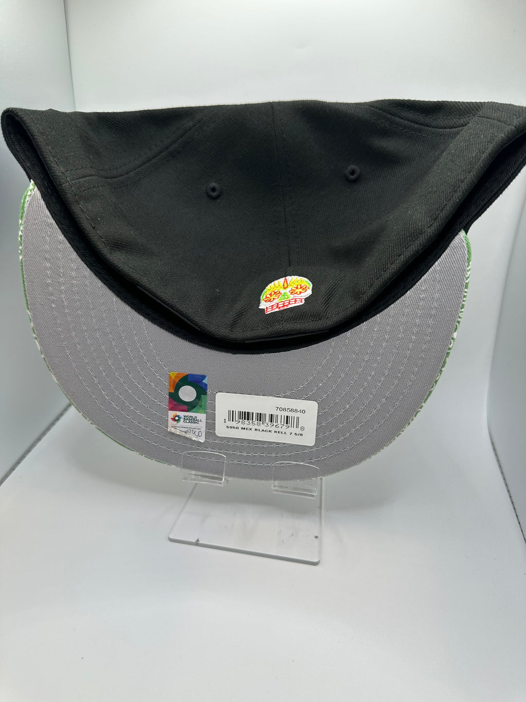 Mexico "Green Paisley Brim" New Era 59Fifty Fitted Hat - Size 7 5/8