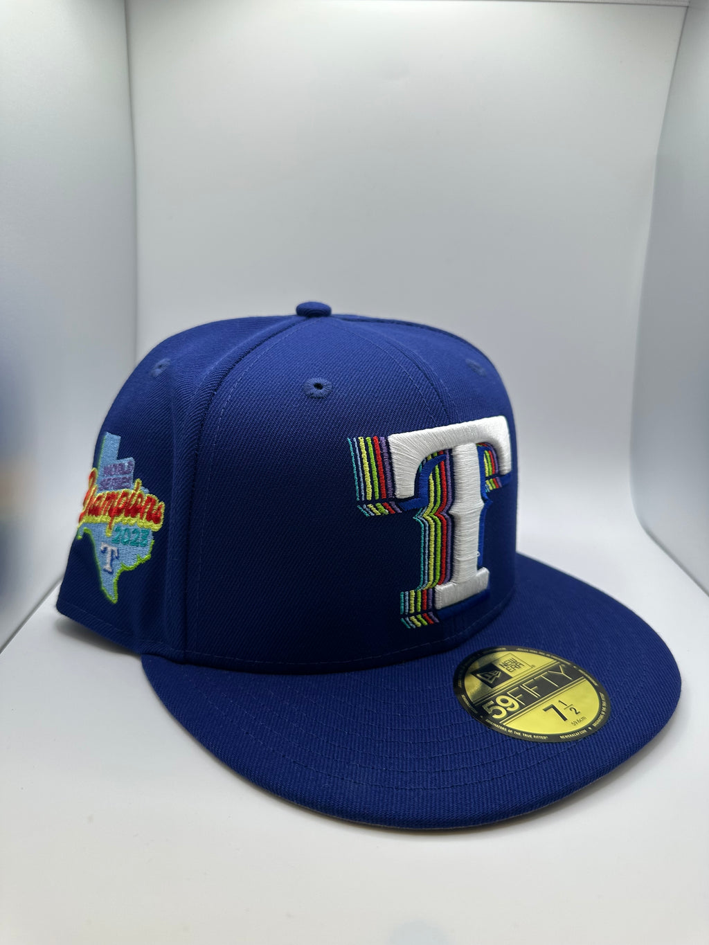Texas Rangers New Era 59Fifty Fitted Hat - Size 7 1/2