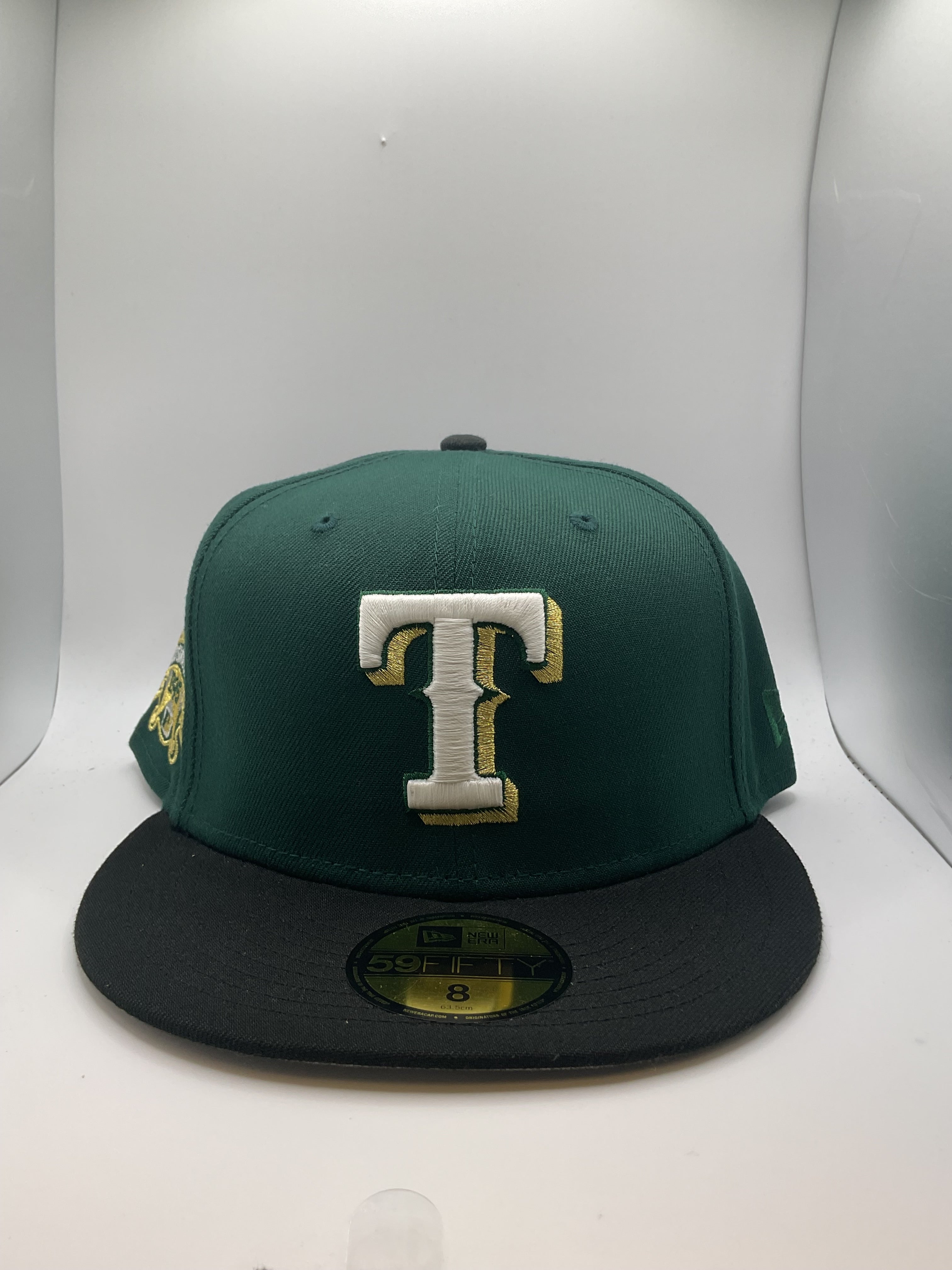 Texas Rangers New Era 59Fifty Fitted Hat - Size 8