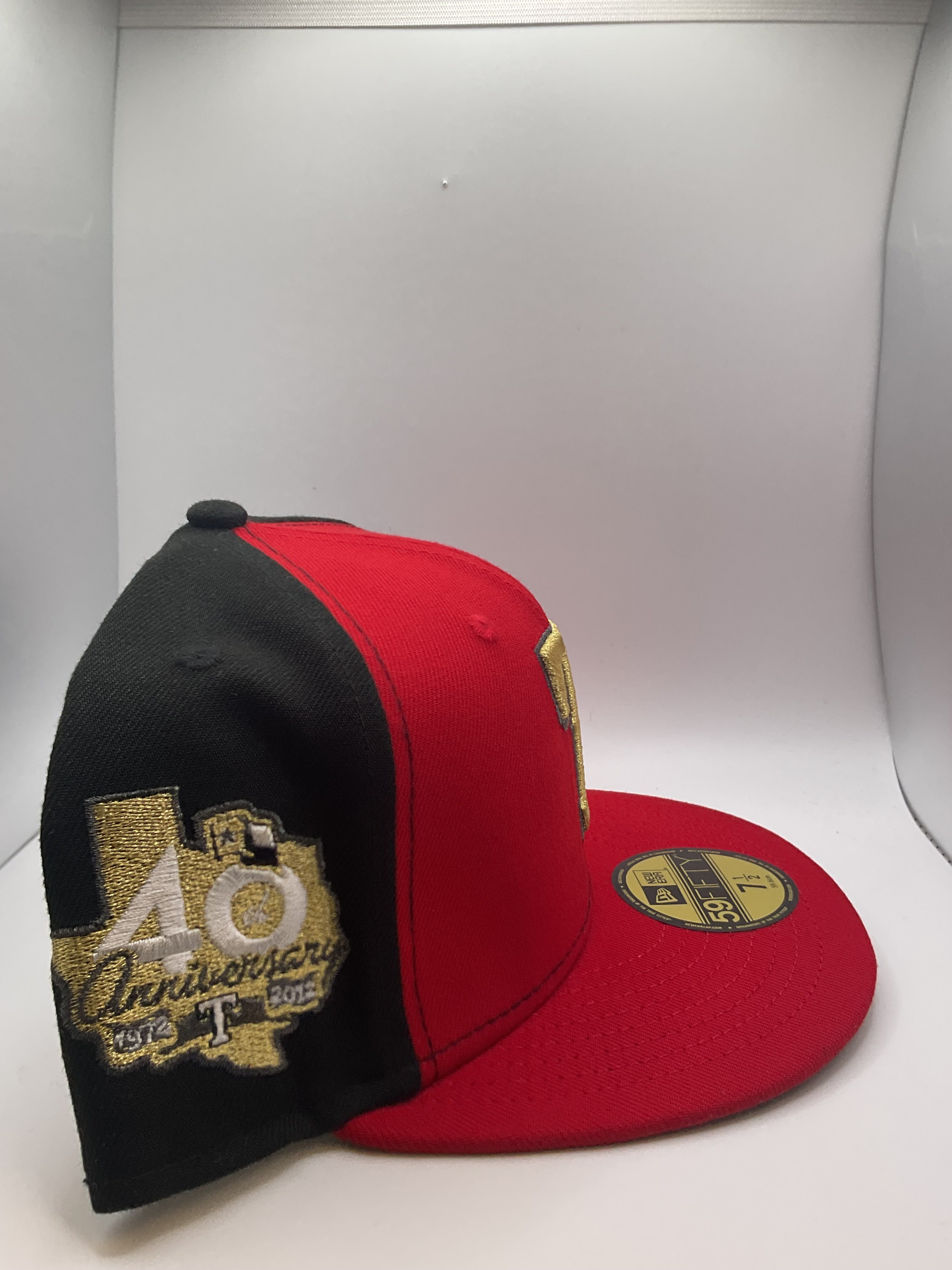 Texas Rangers New Era 59Fifty Fitted Hat - Size 7 1/2