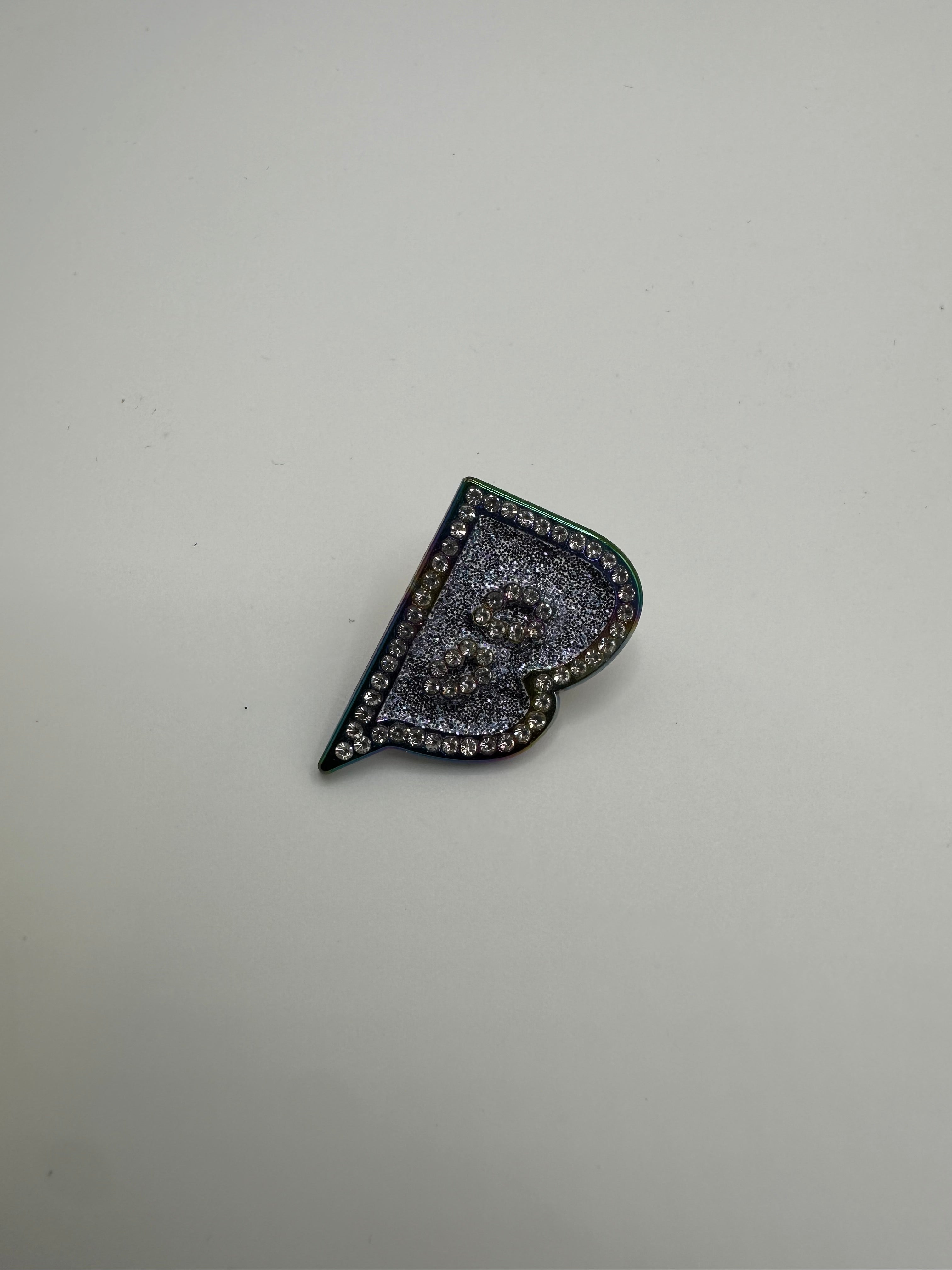 Banger Brims "B" Silver Hat Pin