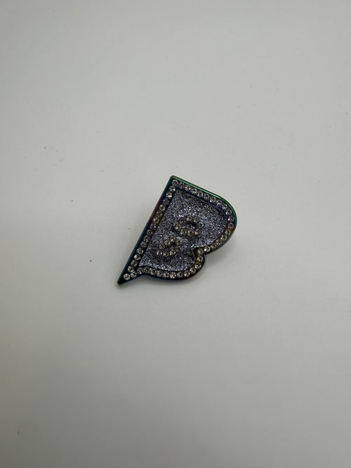 Banger Brims "B" Silver Hat Pin