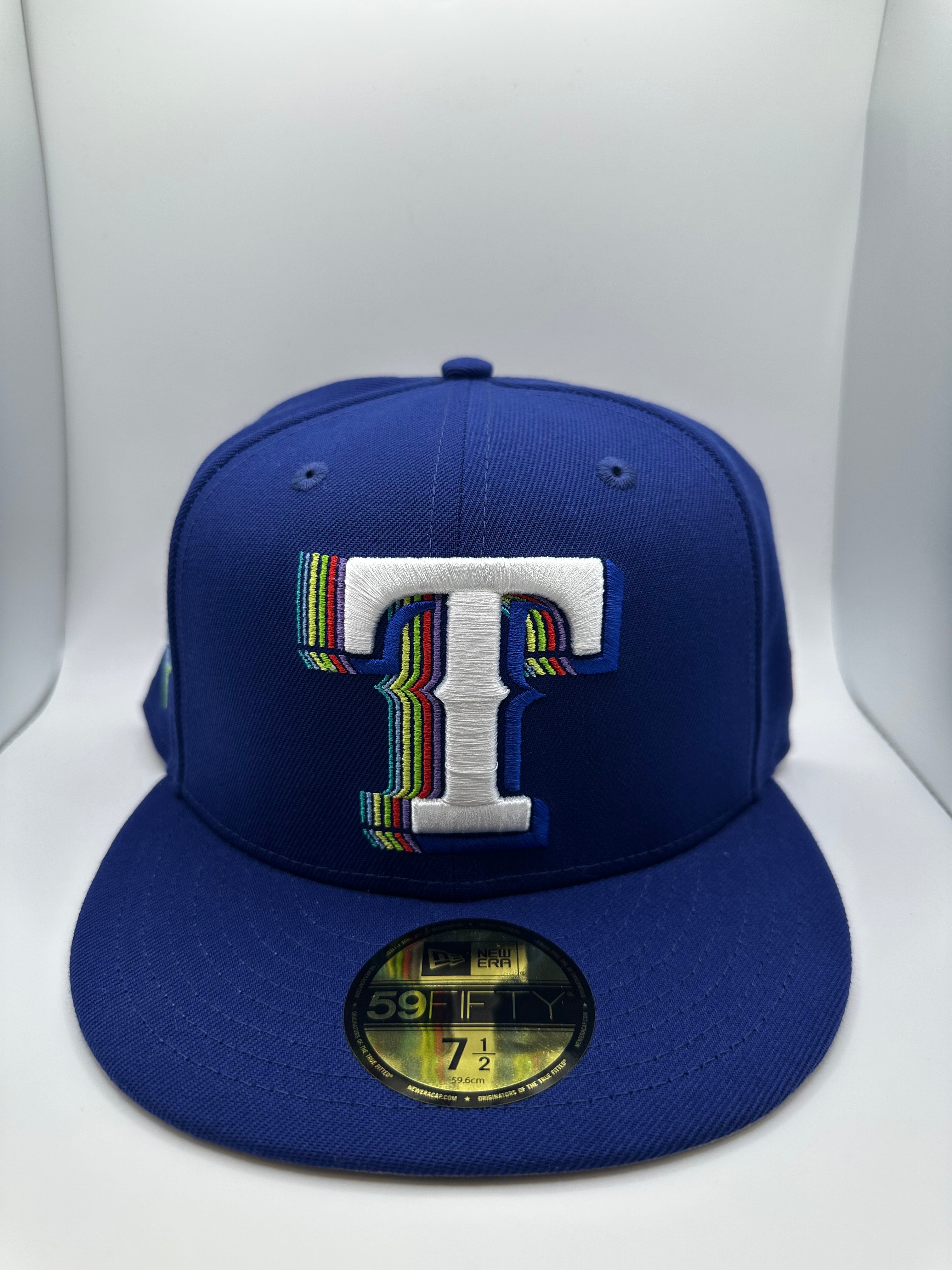 Texas Rangers New Era 59Fifty Fitted Hat - Size 7 1/2