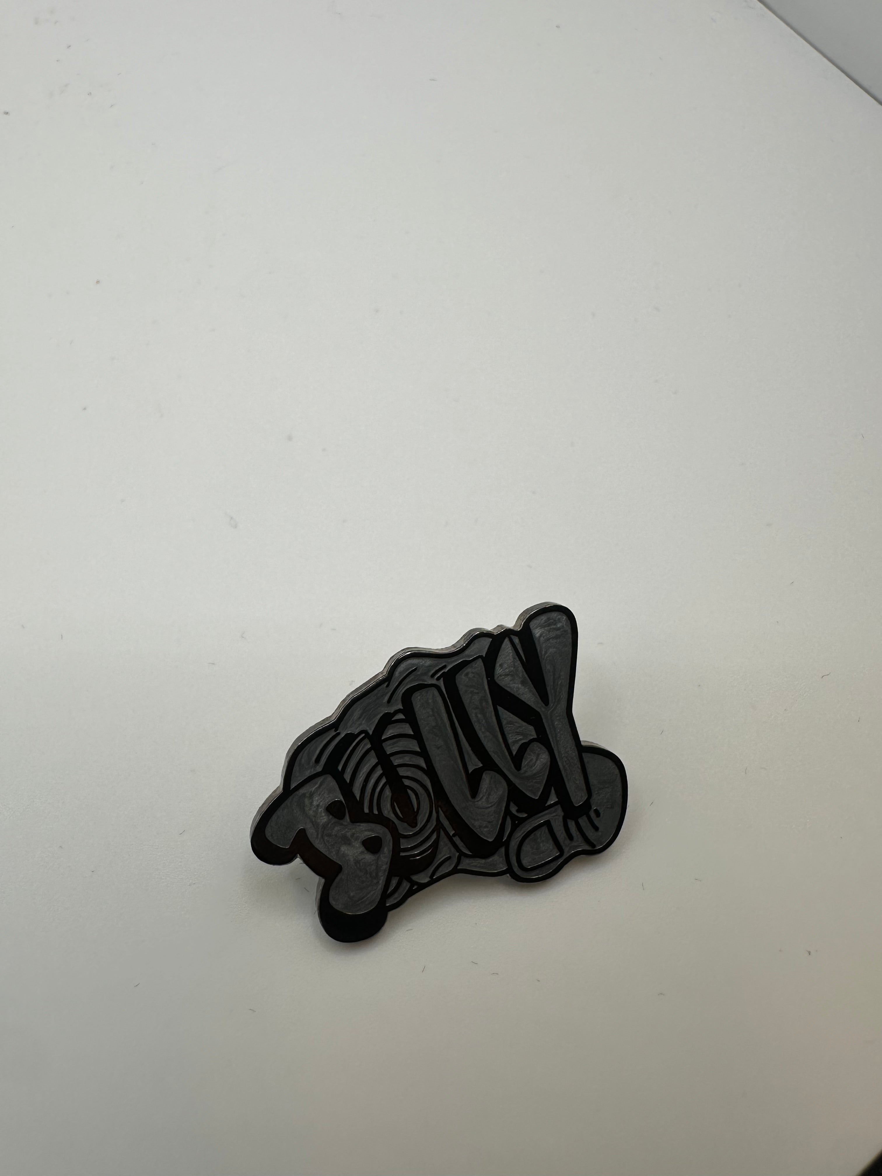 Bully Gang Dark Gray Hat Pin