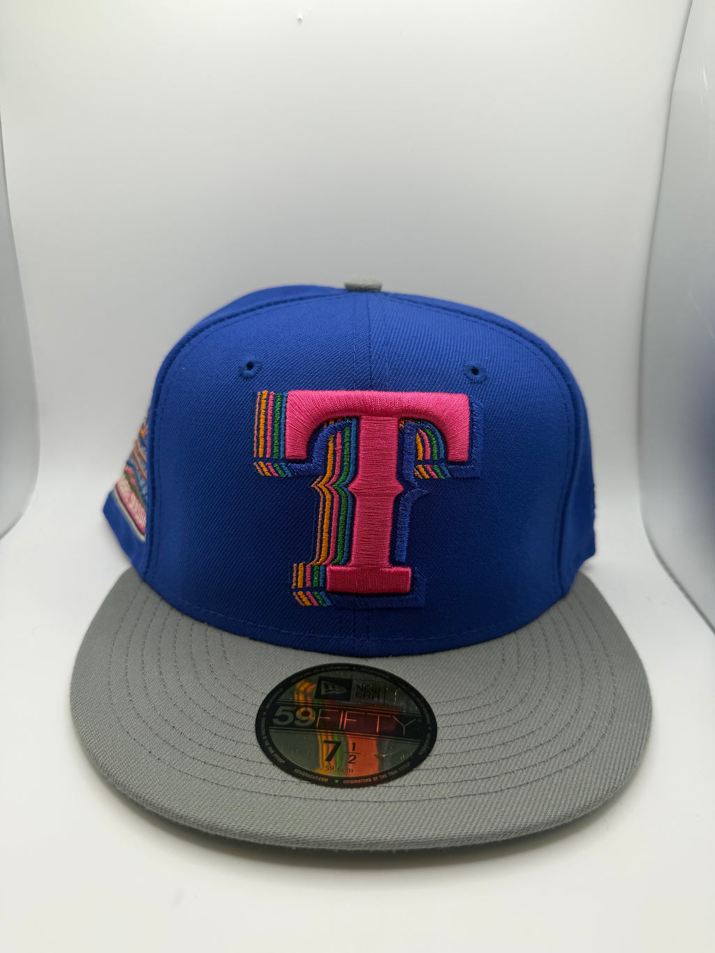 Texas Rangers New Era 59Fifty Fitted Hat - Size 7 1/2